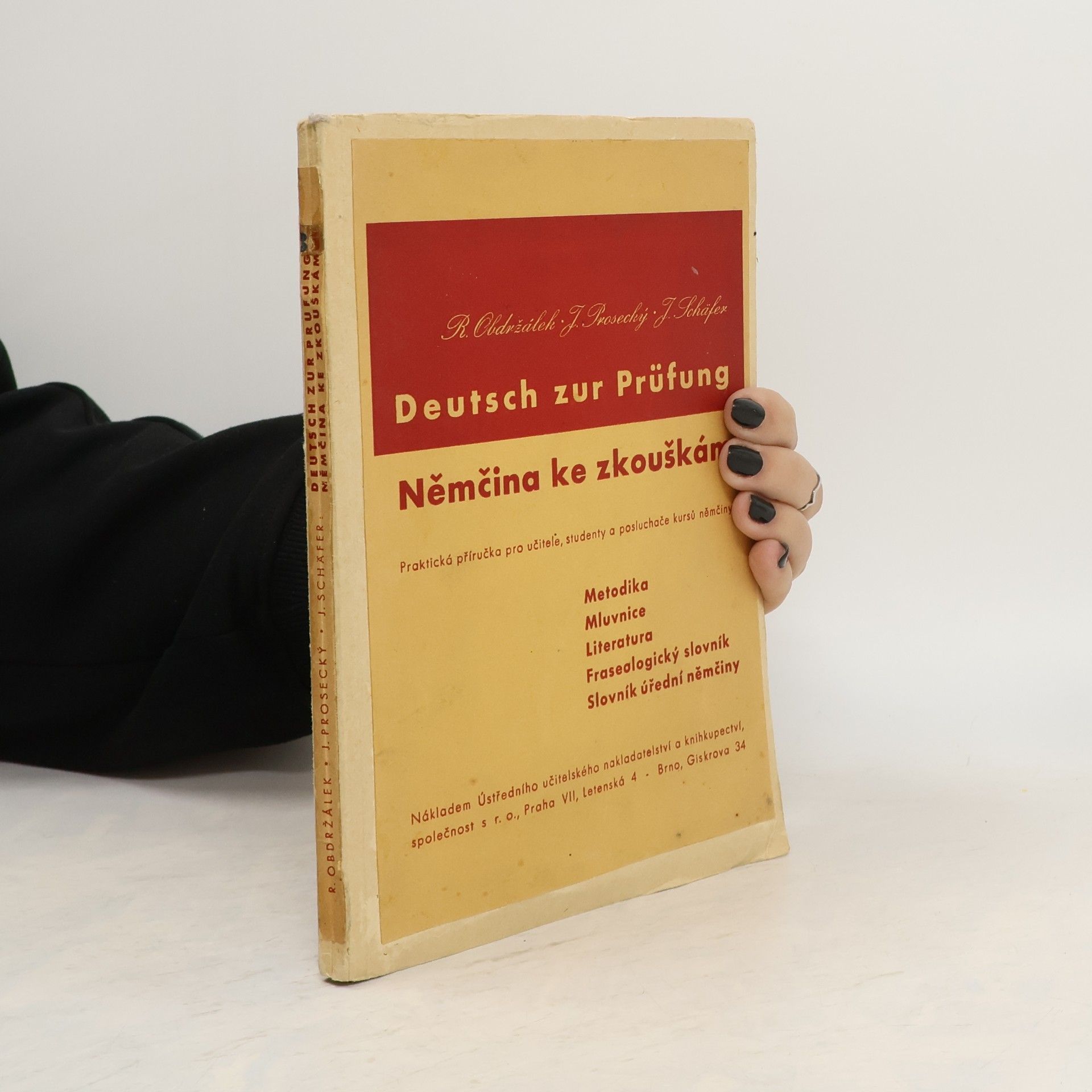 R. Obdržálek Deutsch zur Prüfung. Němčina ke zkouškám