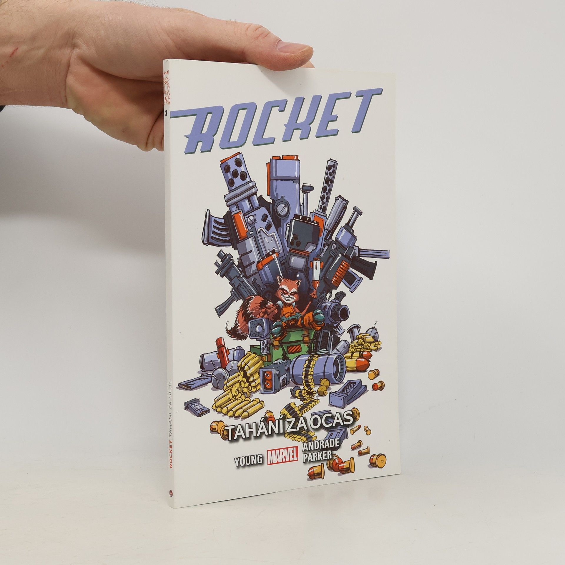Skottie Young Rocket - Tahání za ocas