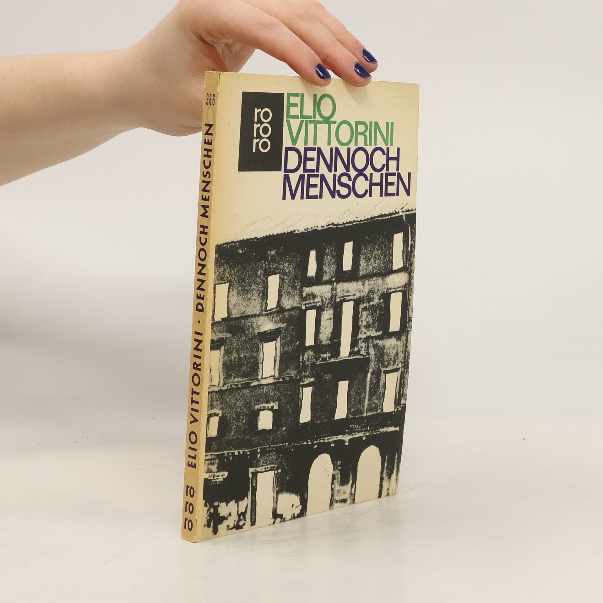 Elio Vittorini Dennoch Menschen