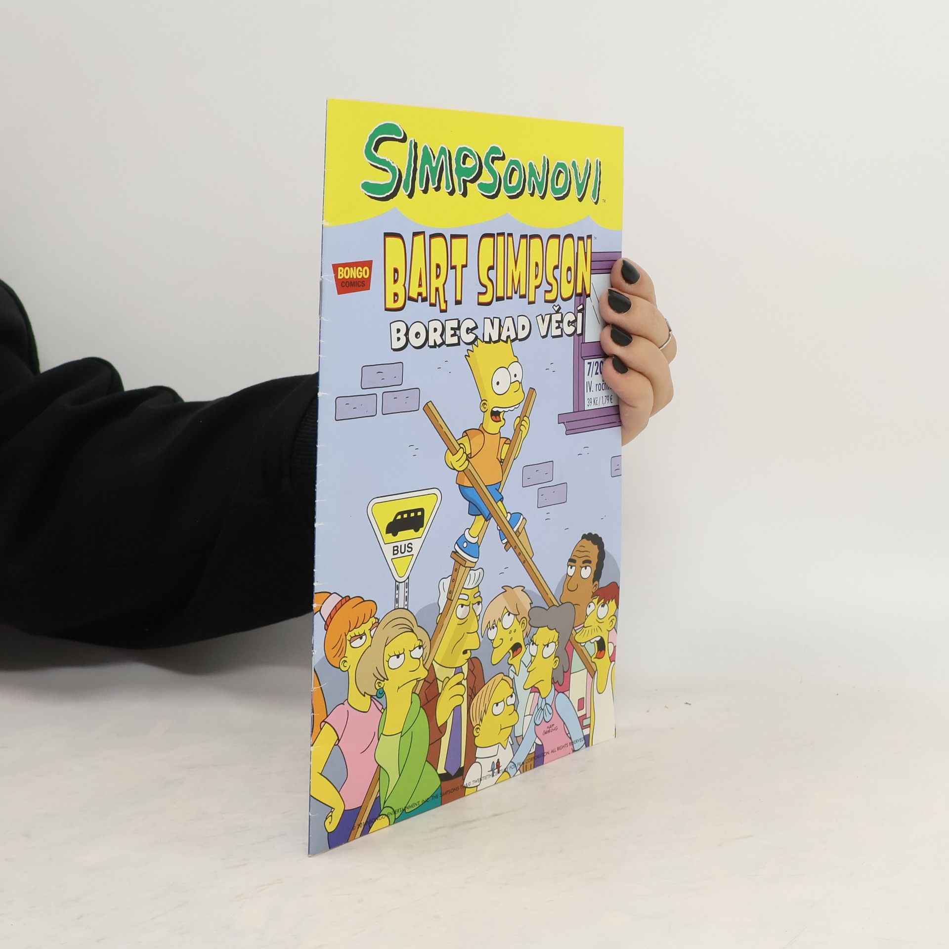 Matt Groening Simpsonovi - Bart Simpson 7/2016: Borec nad věcí