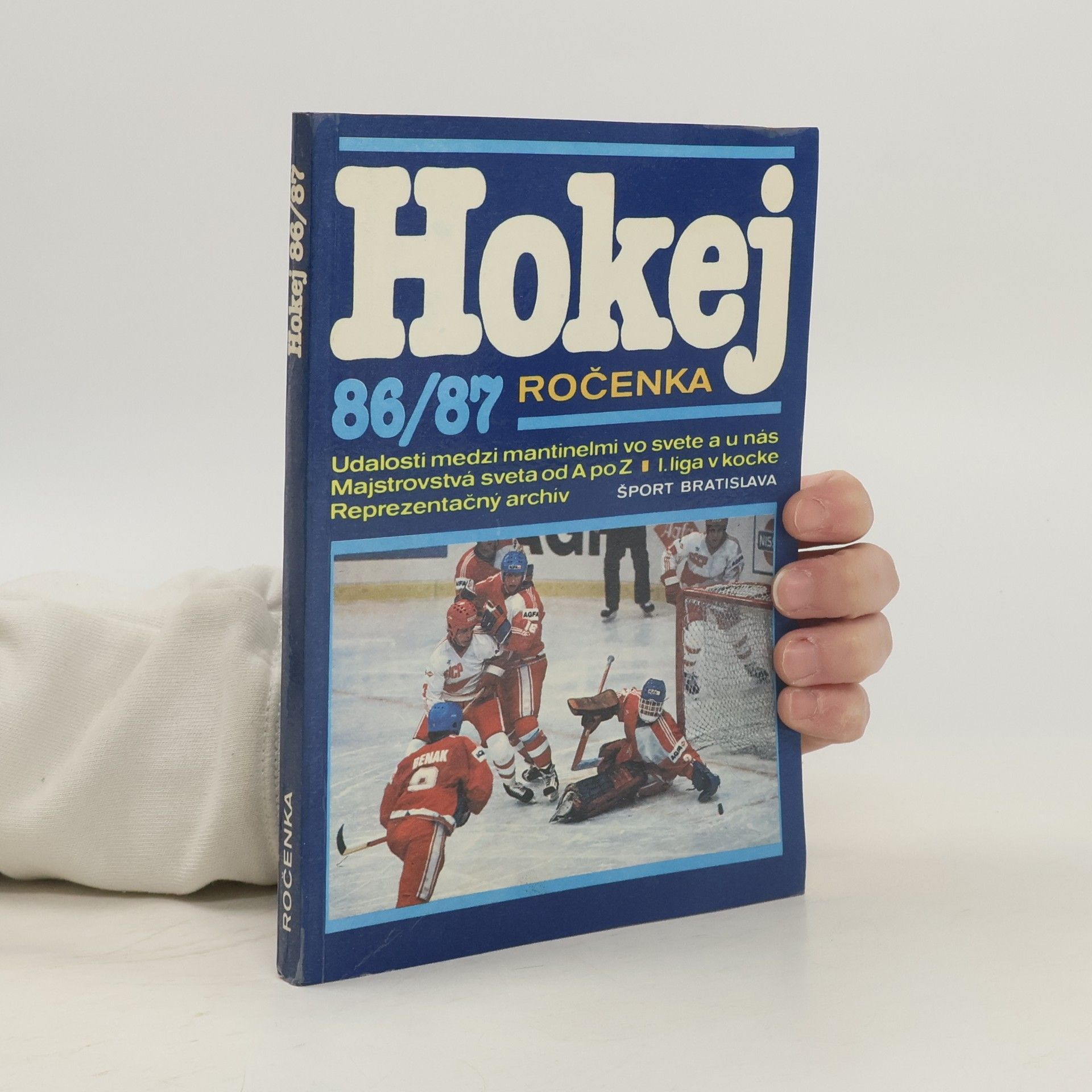 Kolektív autorov Hokej 86/87 Ročenka