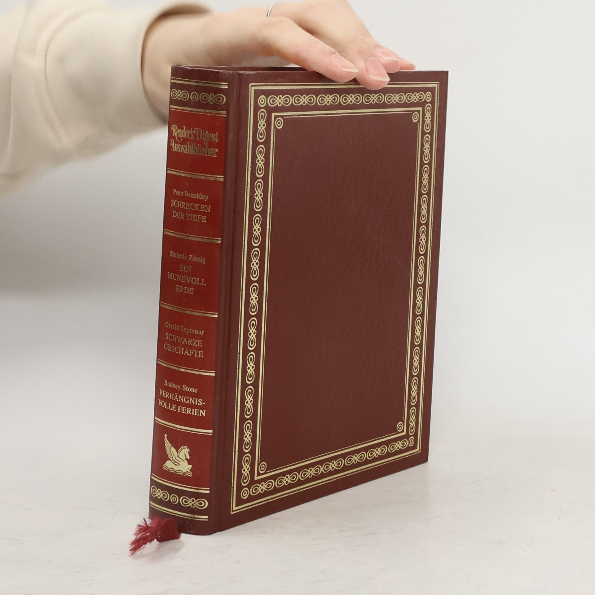 Reader's Digest Auswahlbücher. Schrecken der Tiefe. Ein Mundvoll Erde. Schwarze Geschäfte. Verhängnisvolle Ferien