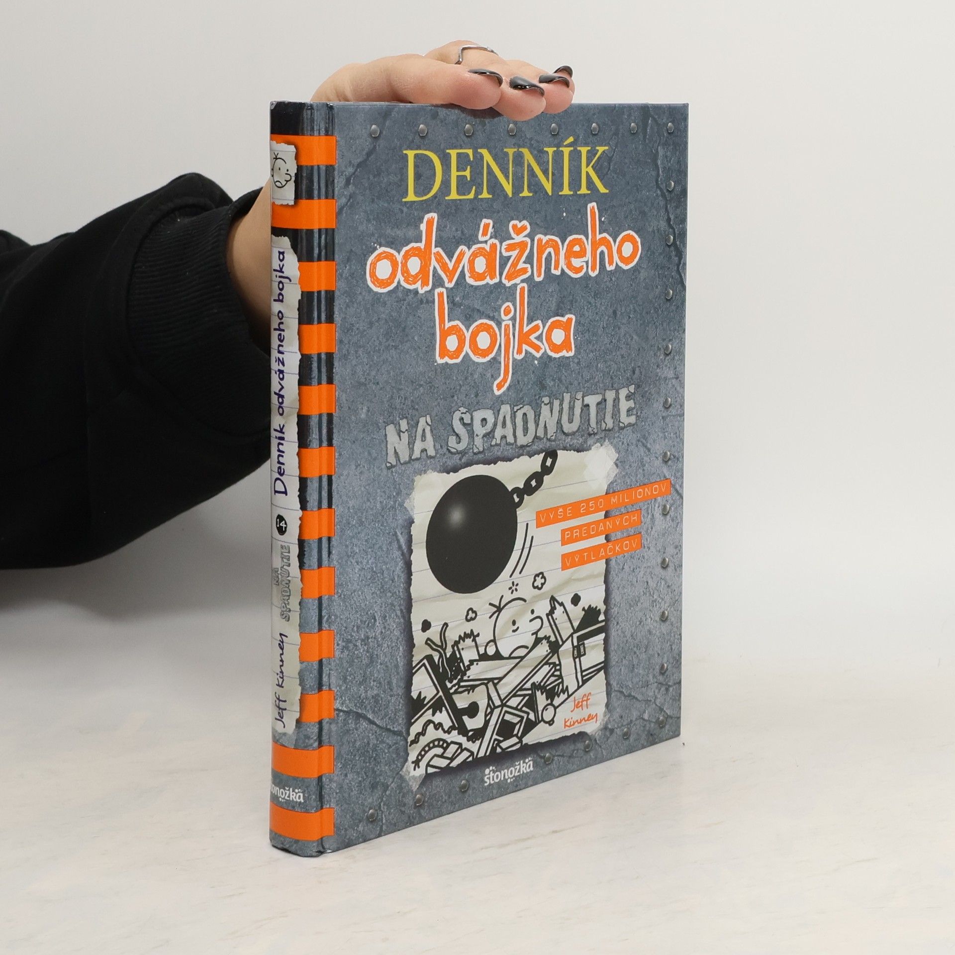 Jeff Kinney Denník odvážneho bojka 14. Na spadnutie