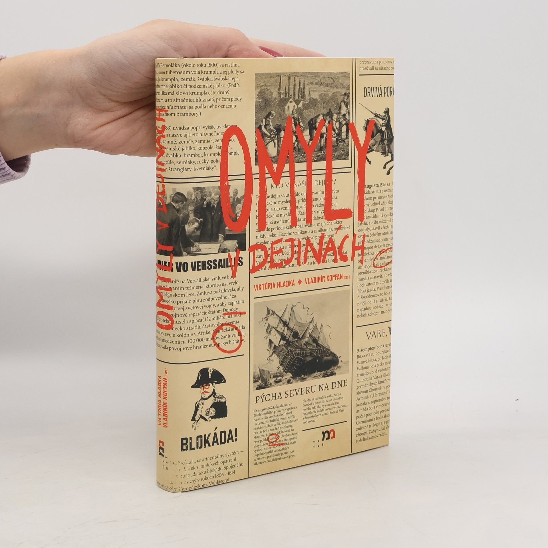 Viktória Hladká Rigová Omyly v dejinách