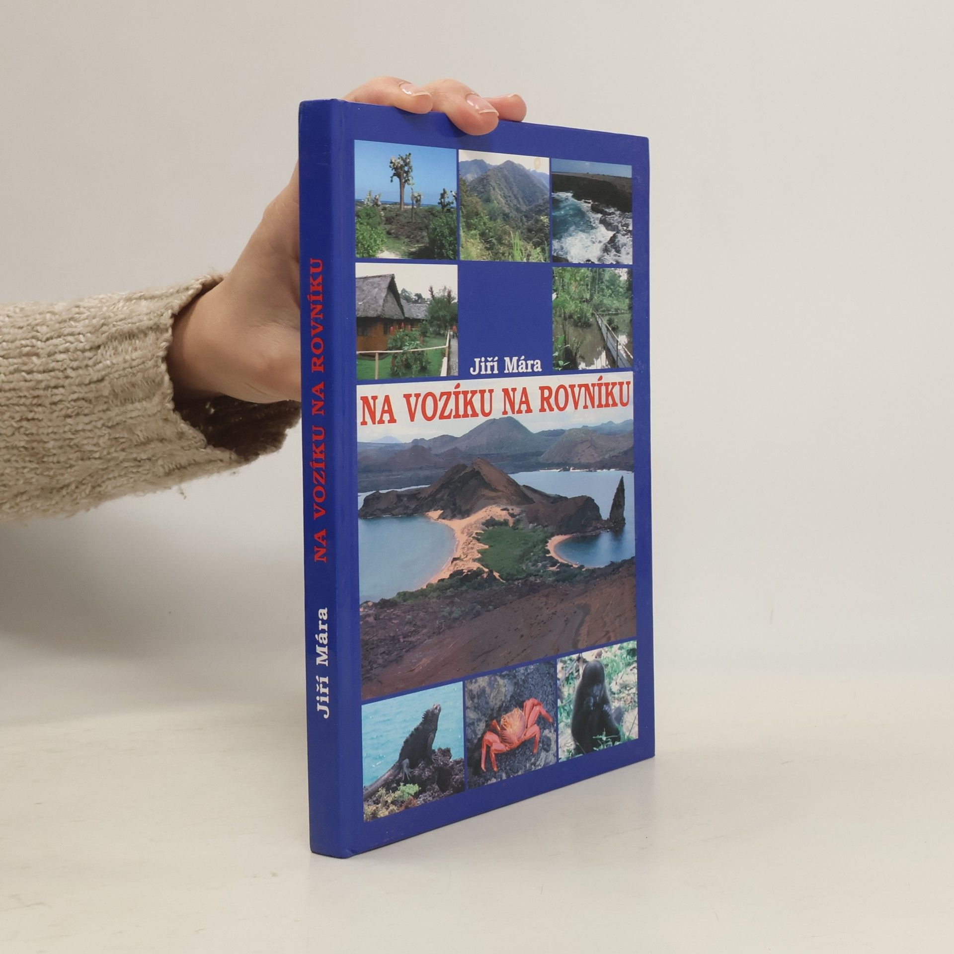Jiří Mára Na vozíku na rovníku