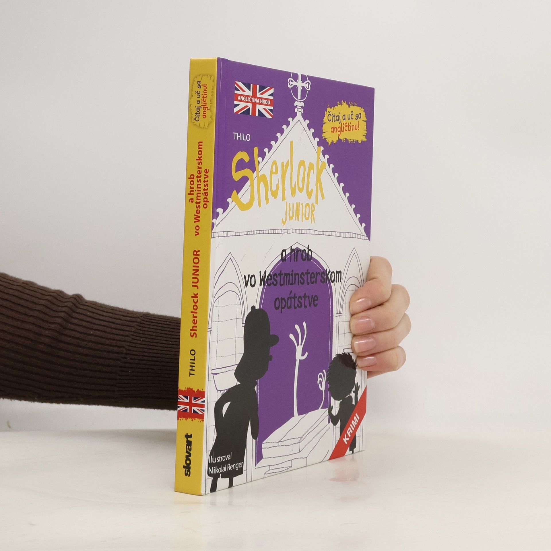 Collectif d'auteurs Sherlock junior a hrob vo Westminsterskom opátstve