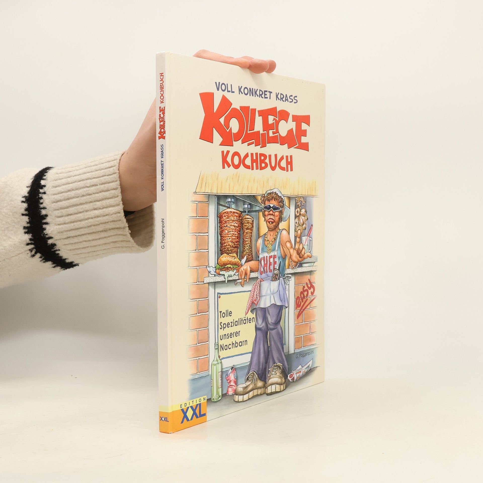 Gerhard Poggenpohl Voll konkret krass Kollege Kochbuch