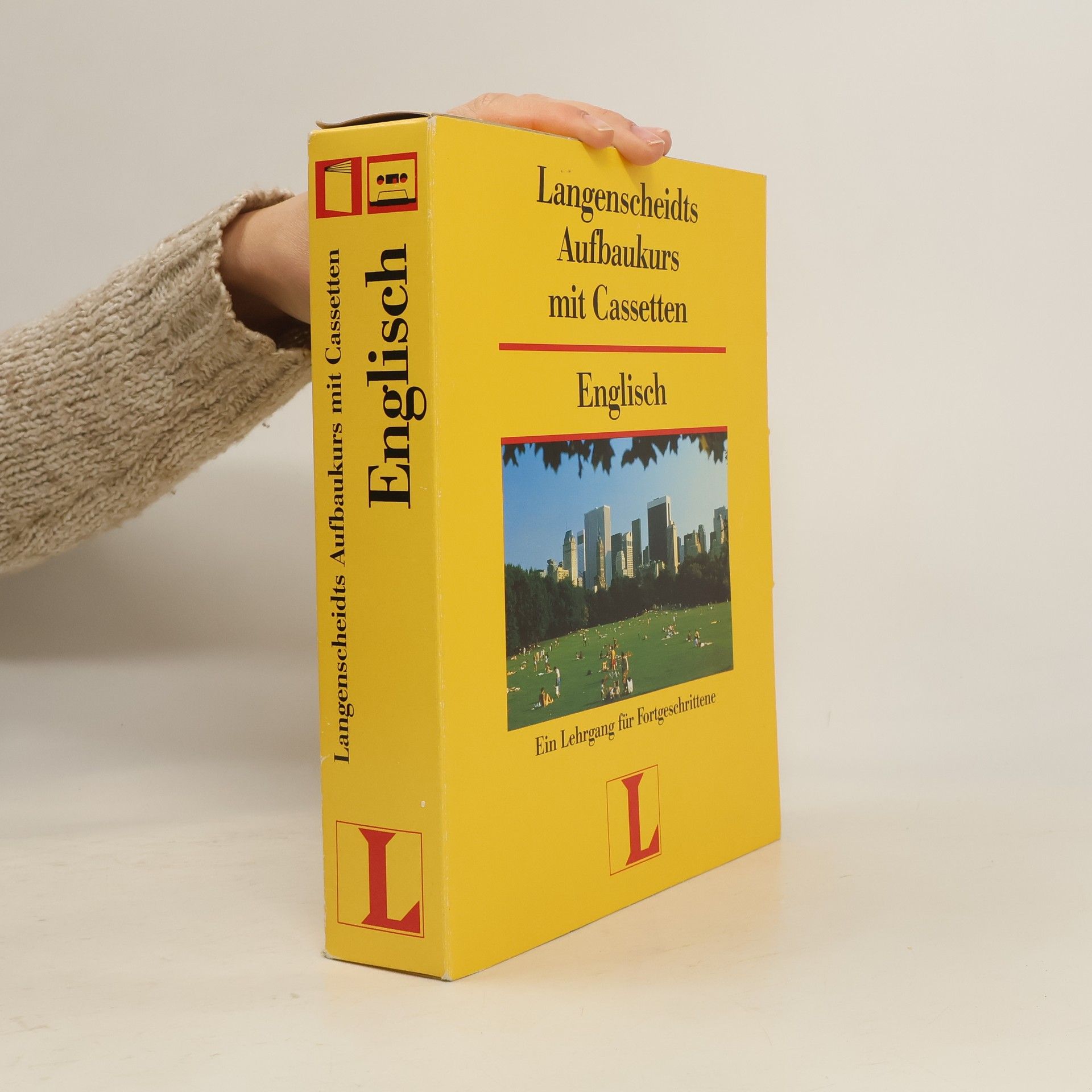 Langenscheidts Aufbaukurs Englisch, Lehrbuch, m. 2 Cassetten