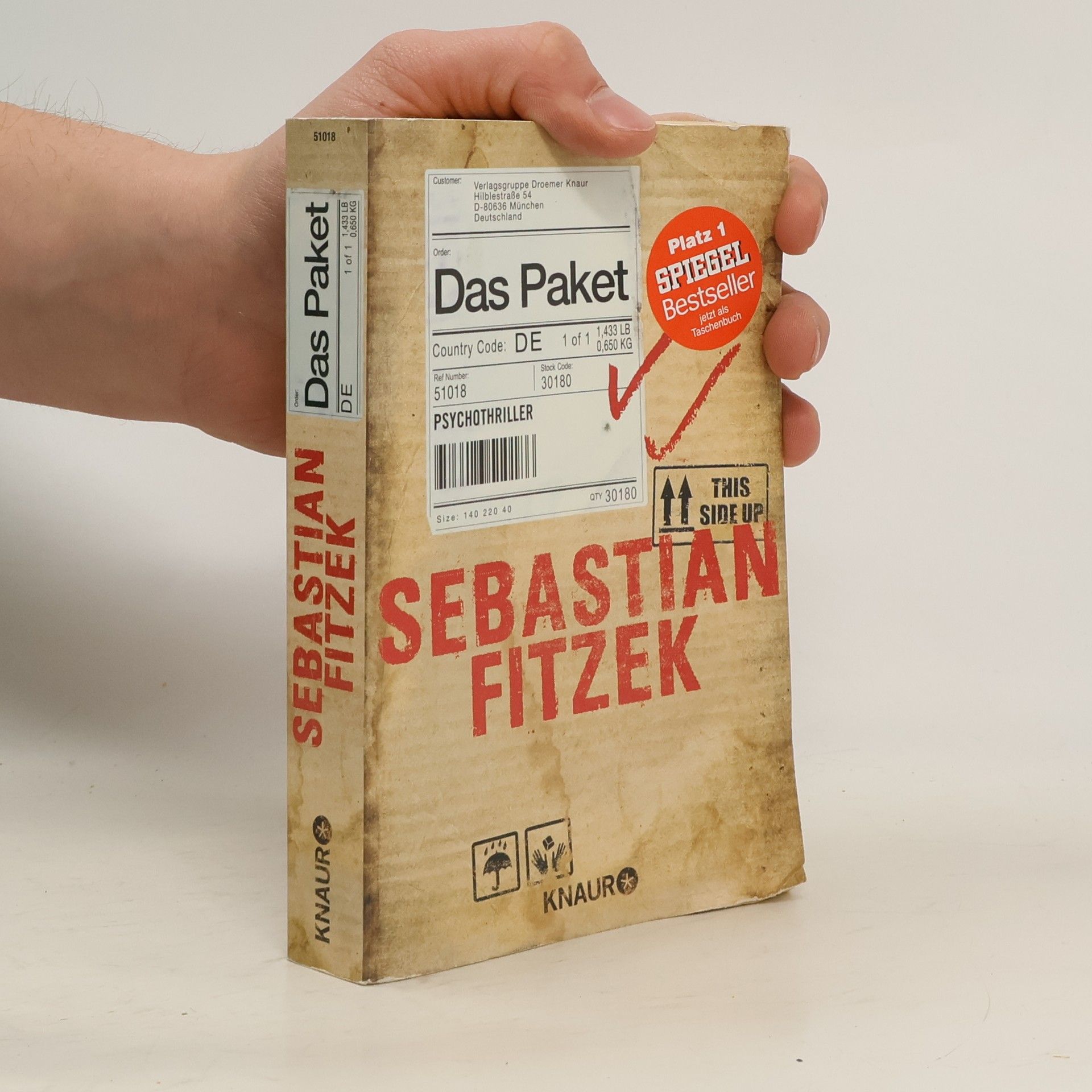 Sebastian Fitzek Das Paket