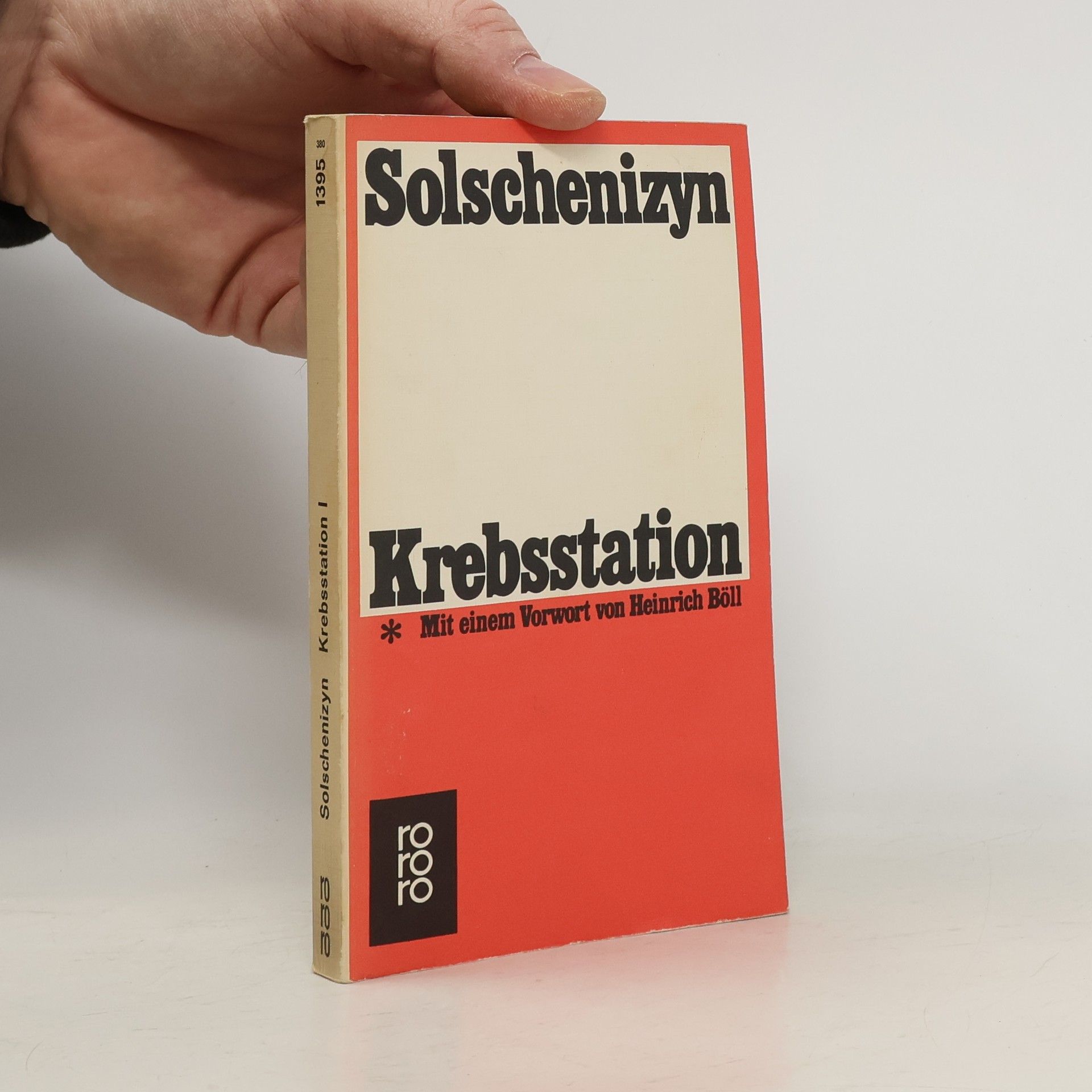 Aleksandr Isajevič Solženicyn Krebsstation. Roman in zwei Büchern. Buch 1