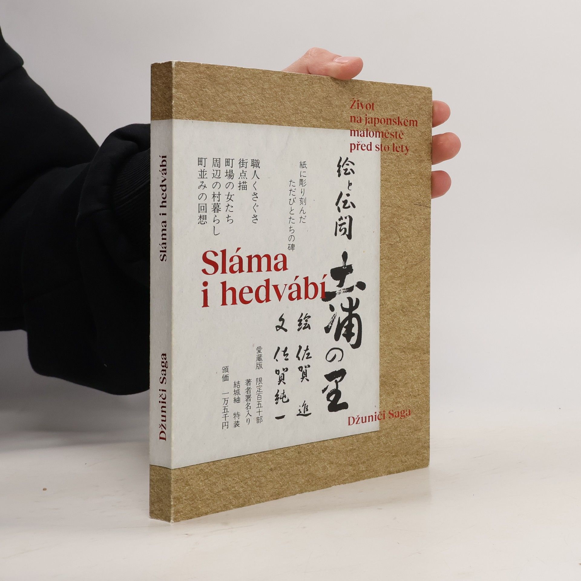 Junichi Saga Sláma i hedvábí: Život na japonském maloměstě před sto lety