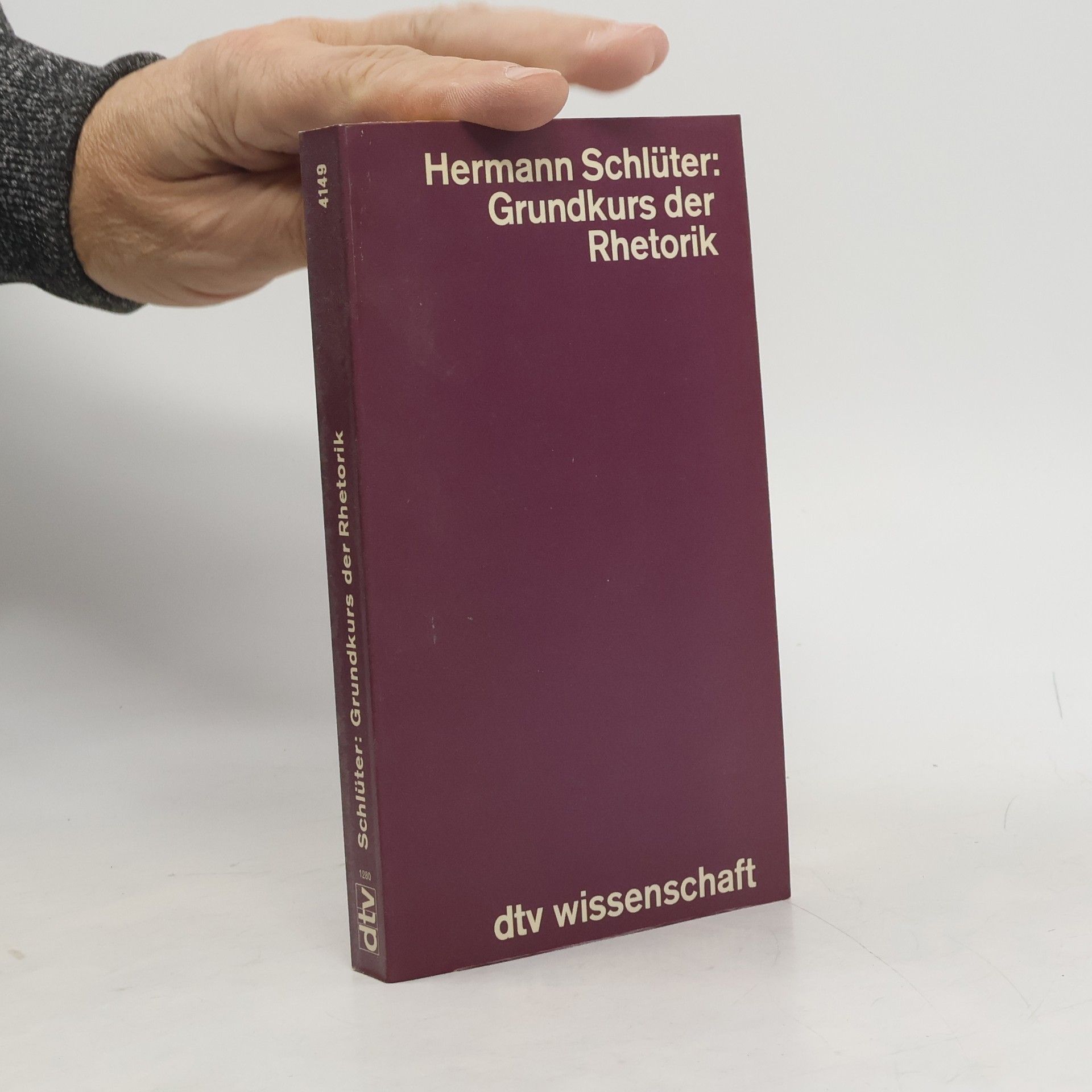 Friedrich Hermann Schlüter Grundkurs der Rhetorik