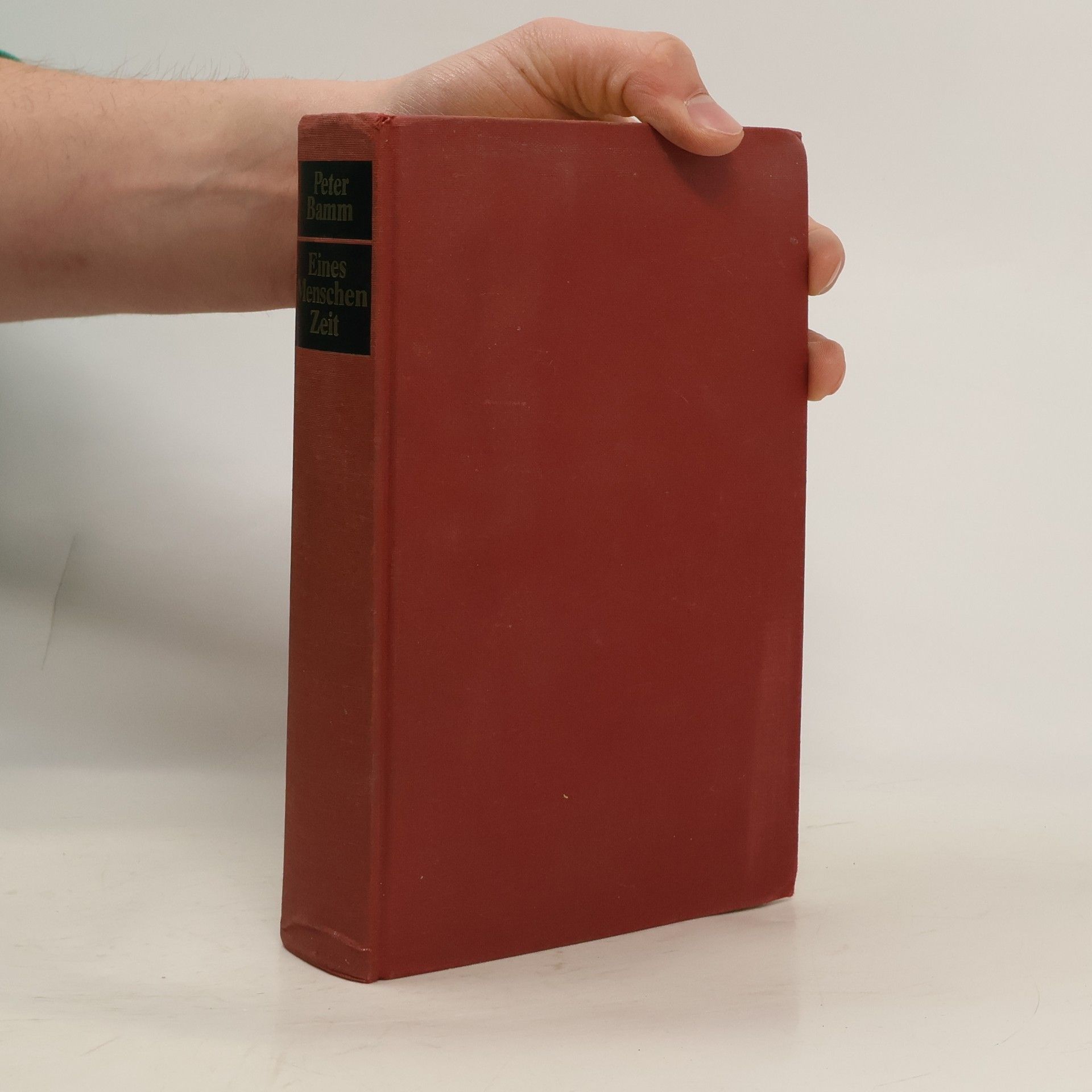Peter Bamm Eines Menschen Zeit
