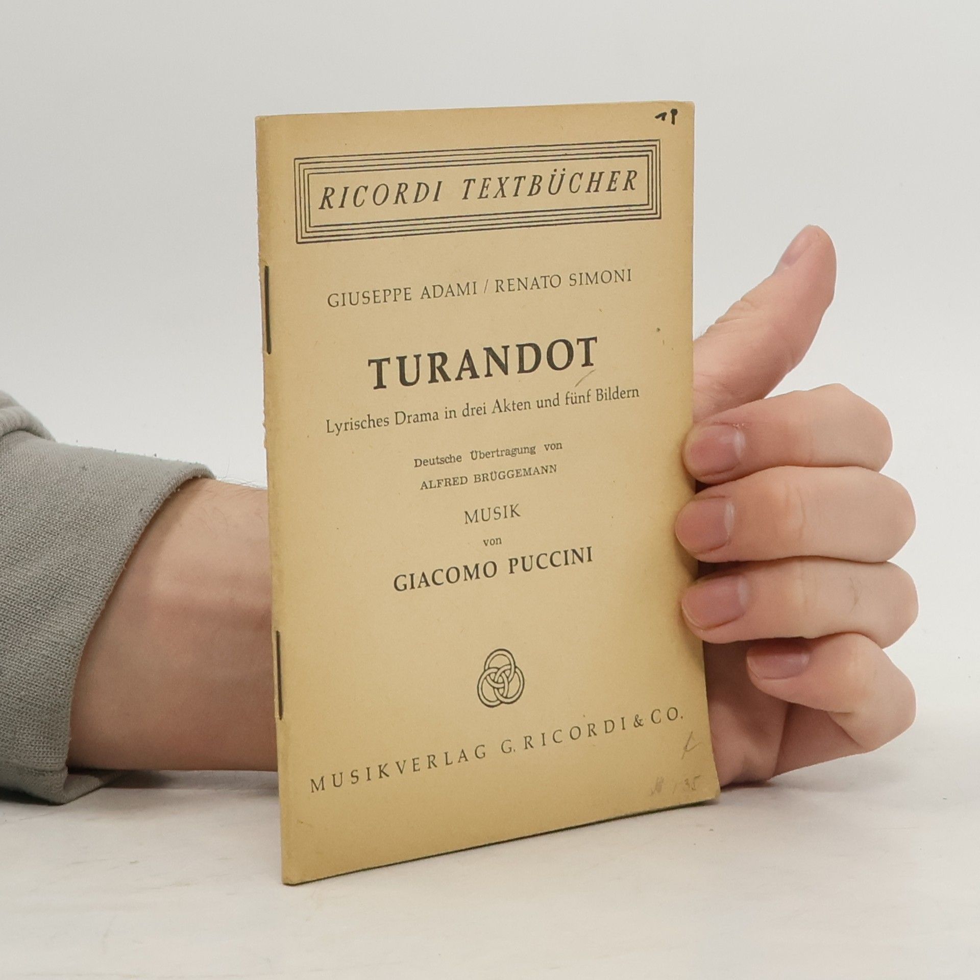 Giacomo Puccini Turandot