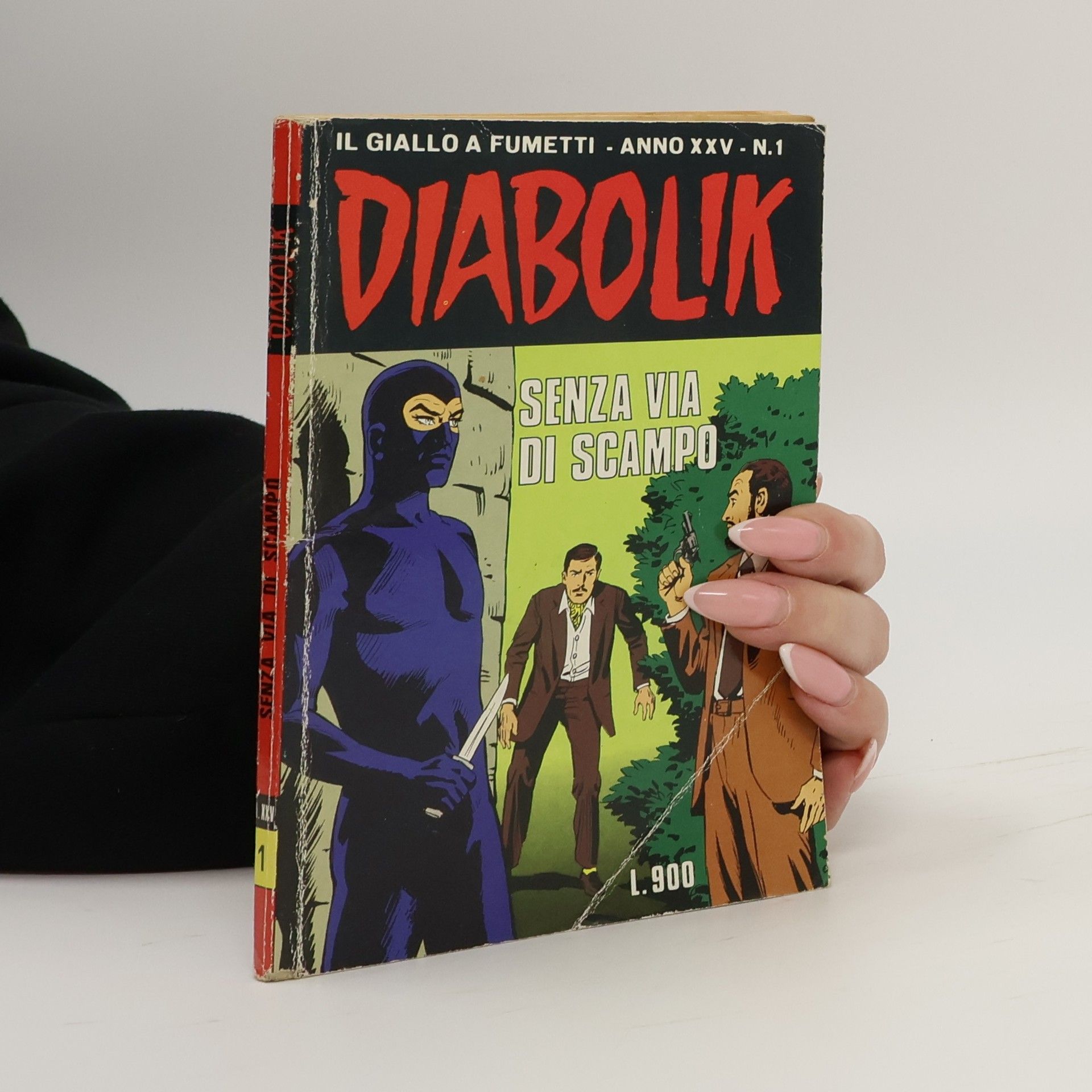 Kolektív autorov Diabolik 1. Senza via di scampo