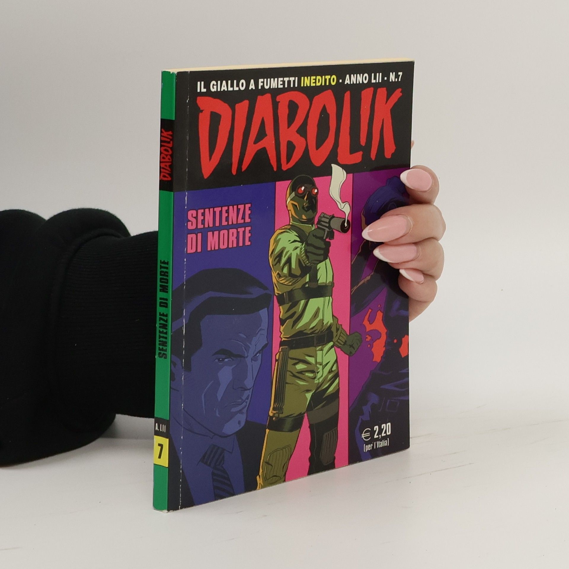 Angela e Luciana Giussani Diabolik 7