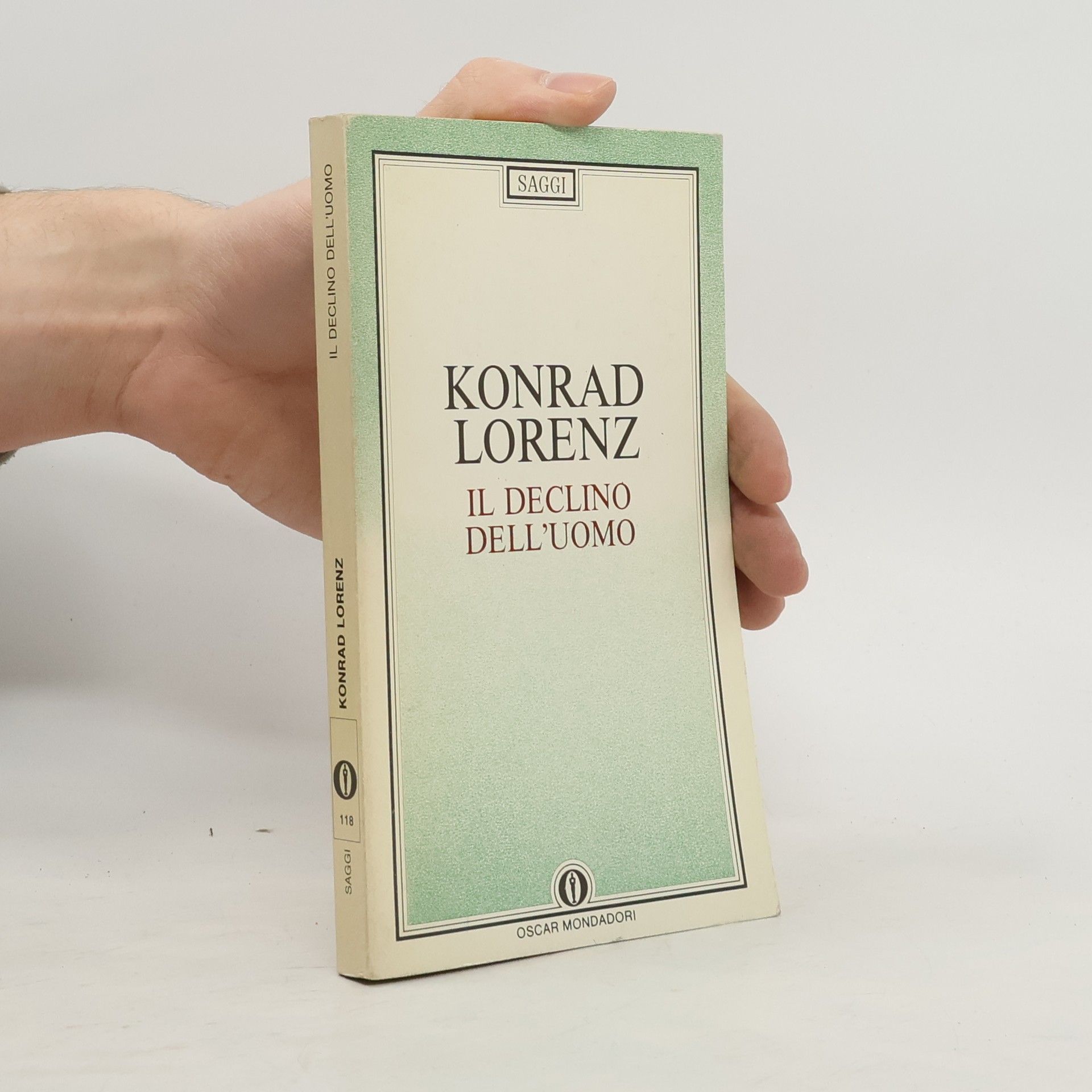 Konrad Lorenz Il declino dell'uomo