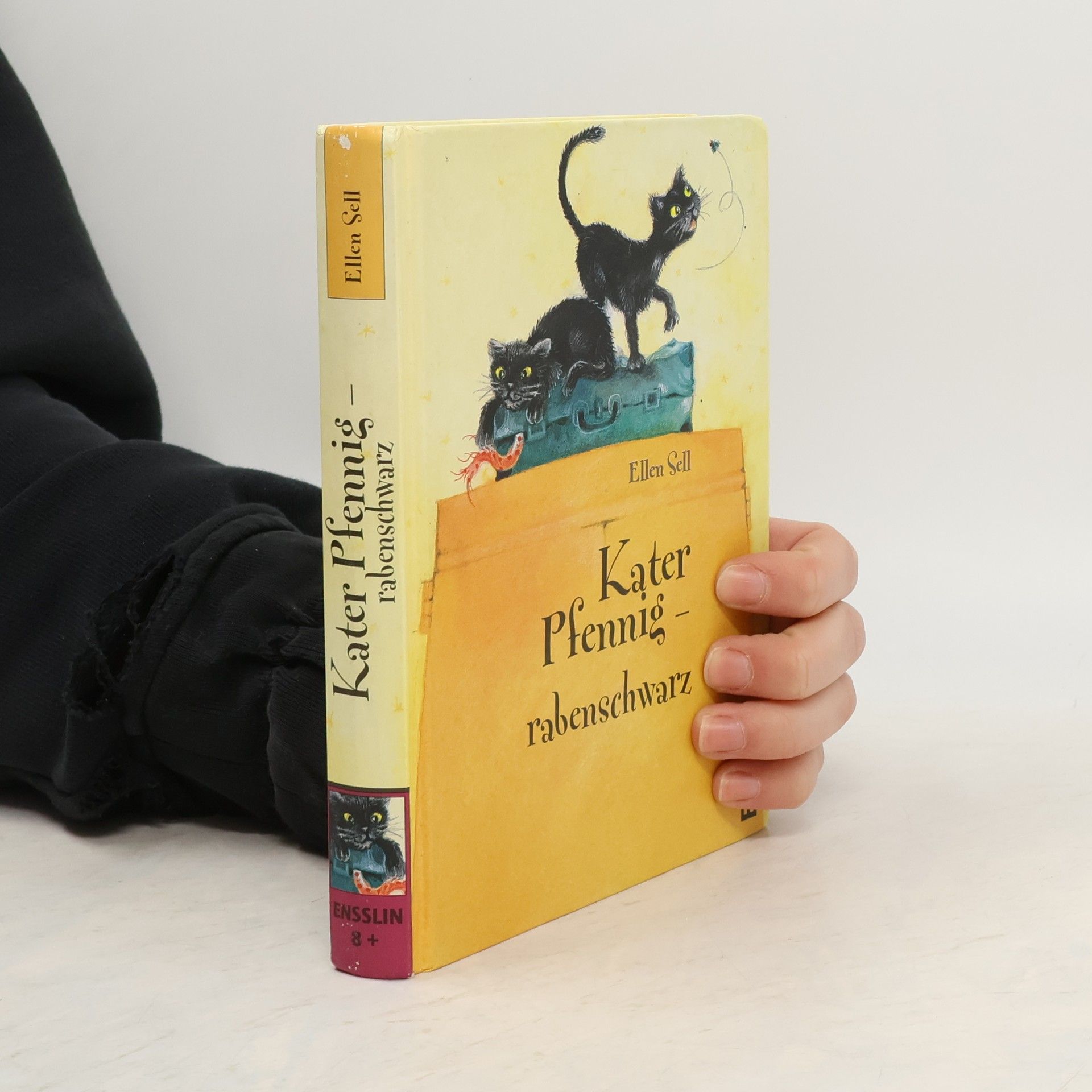 Ellen Sell Kater Pfennig - rabenschwarz