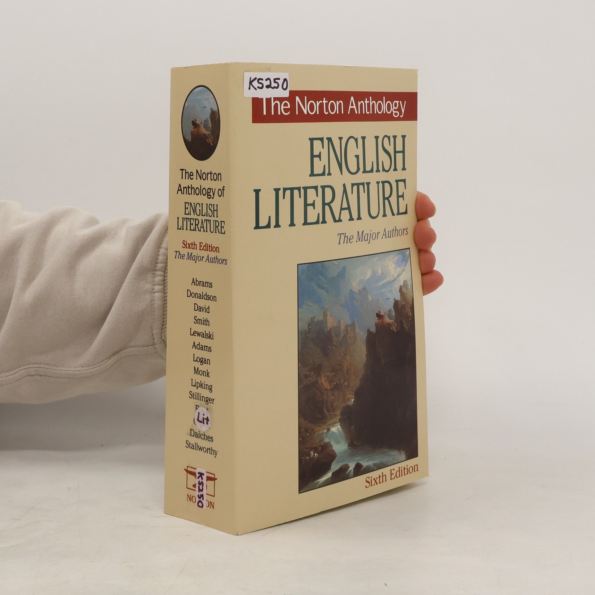 Meyer Howard Abrams The Norton Anthology of English Literature