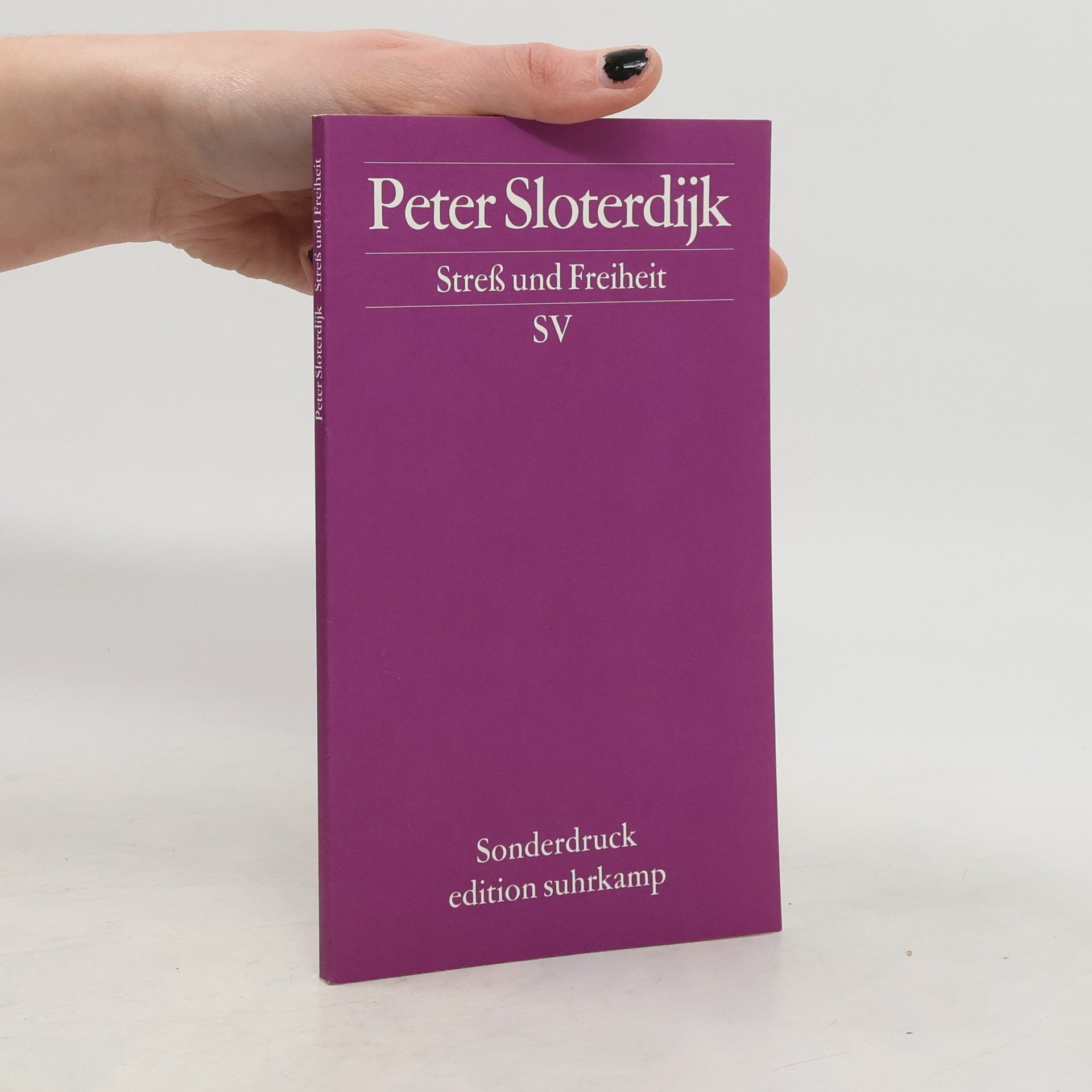 Peter Sloterdijk Streß und Freiheit