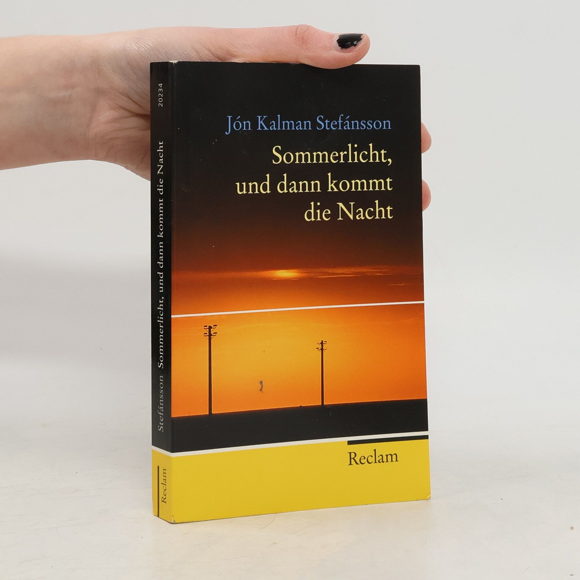 Jón Kalman Stefánsson Sommerlicht, und dann kommt die Nacht