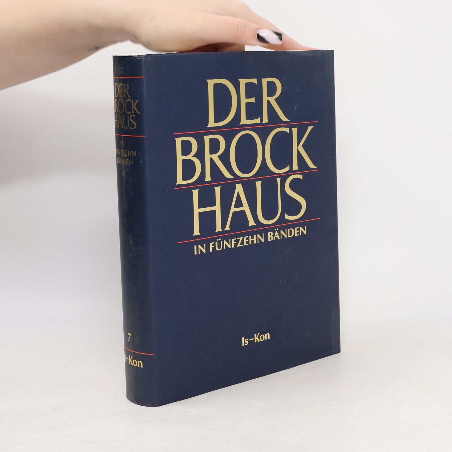 kolektiv Der Brockhaus in fünfzehn Bänden 7. Is-Kon