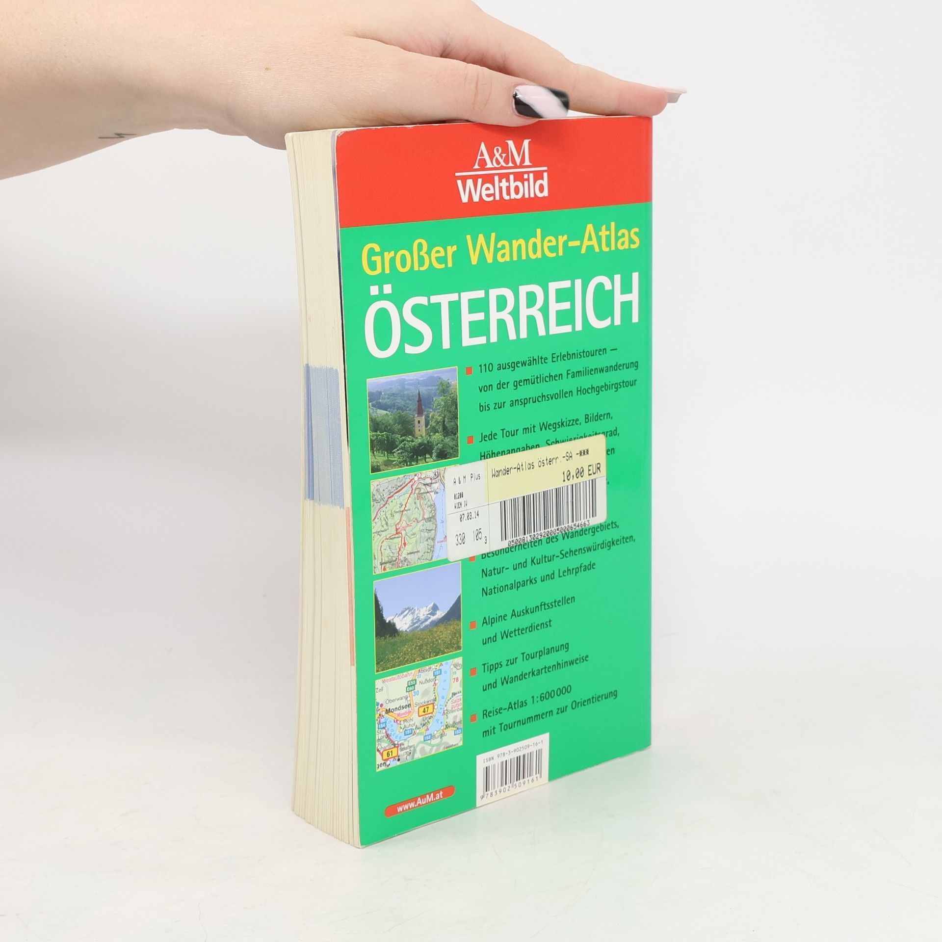 kolektiv Großer Wander-Atlas Österreich