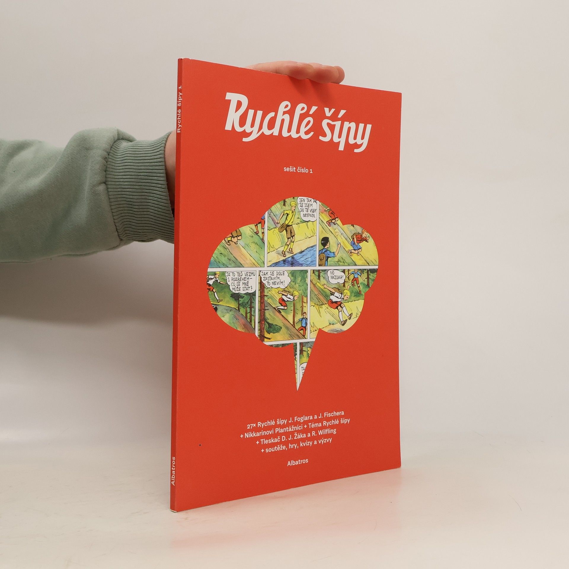 Jaroslav Foglar Rychlé šípy. Sešit číslo 1