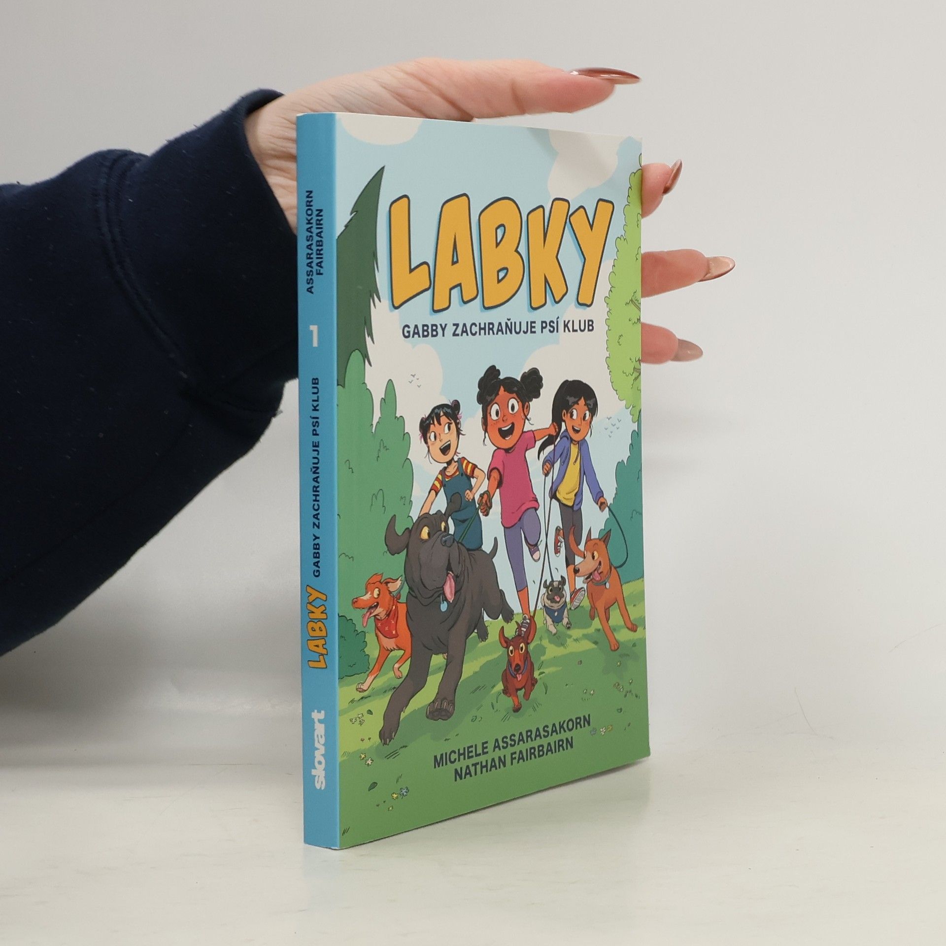 Nathan Fairbairn Labky 1. Gabby zachraňuje psí klub