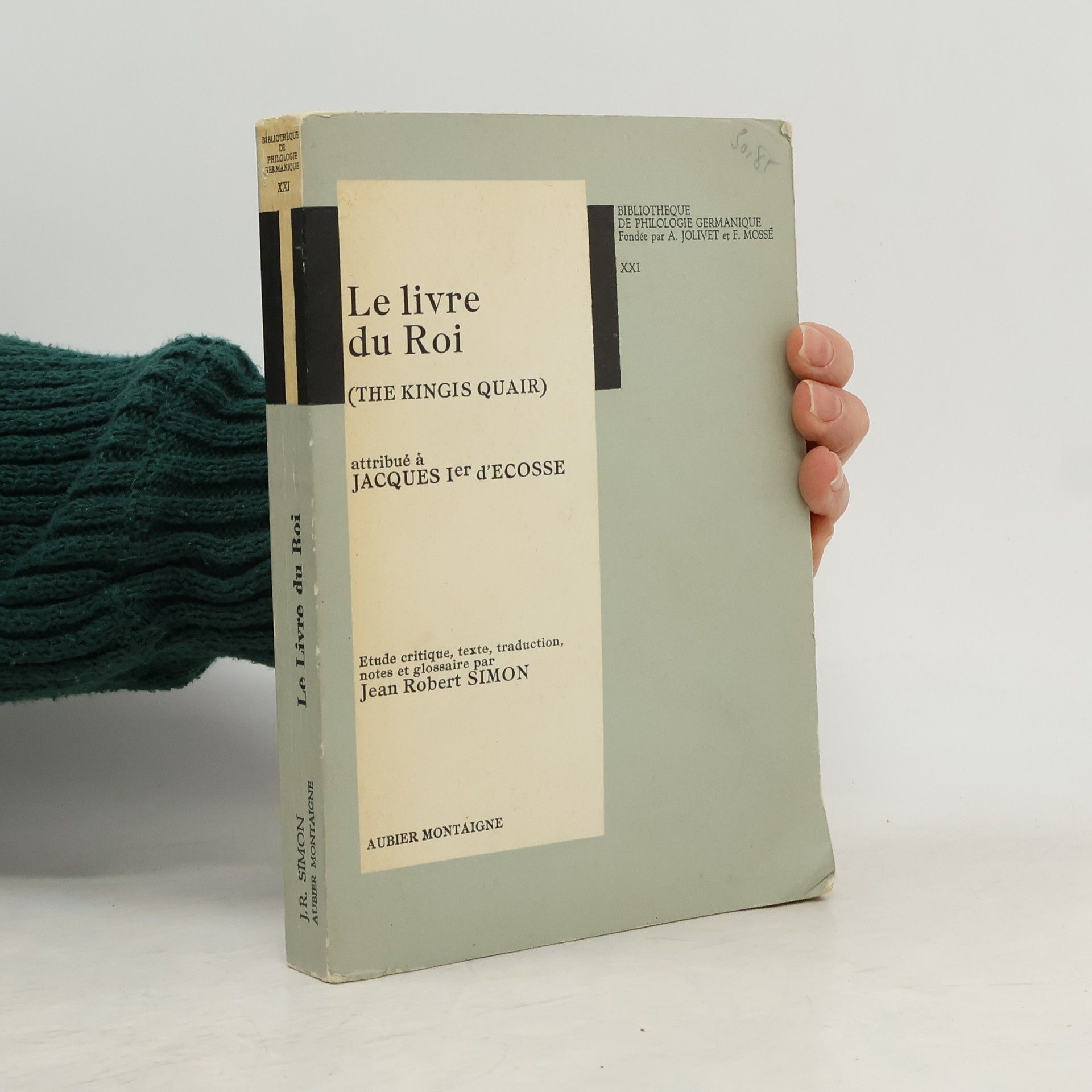 Jean Robert Simon Le livre du Roi