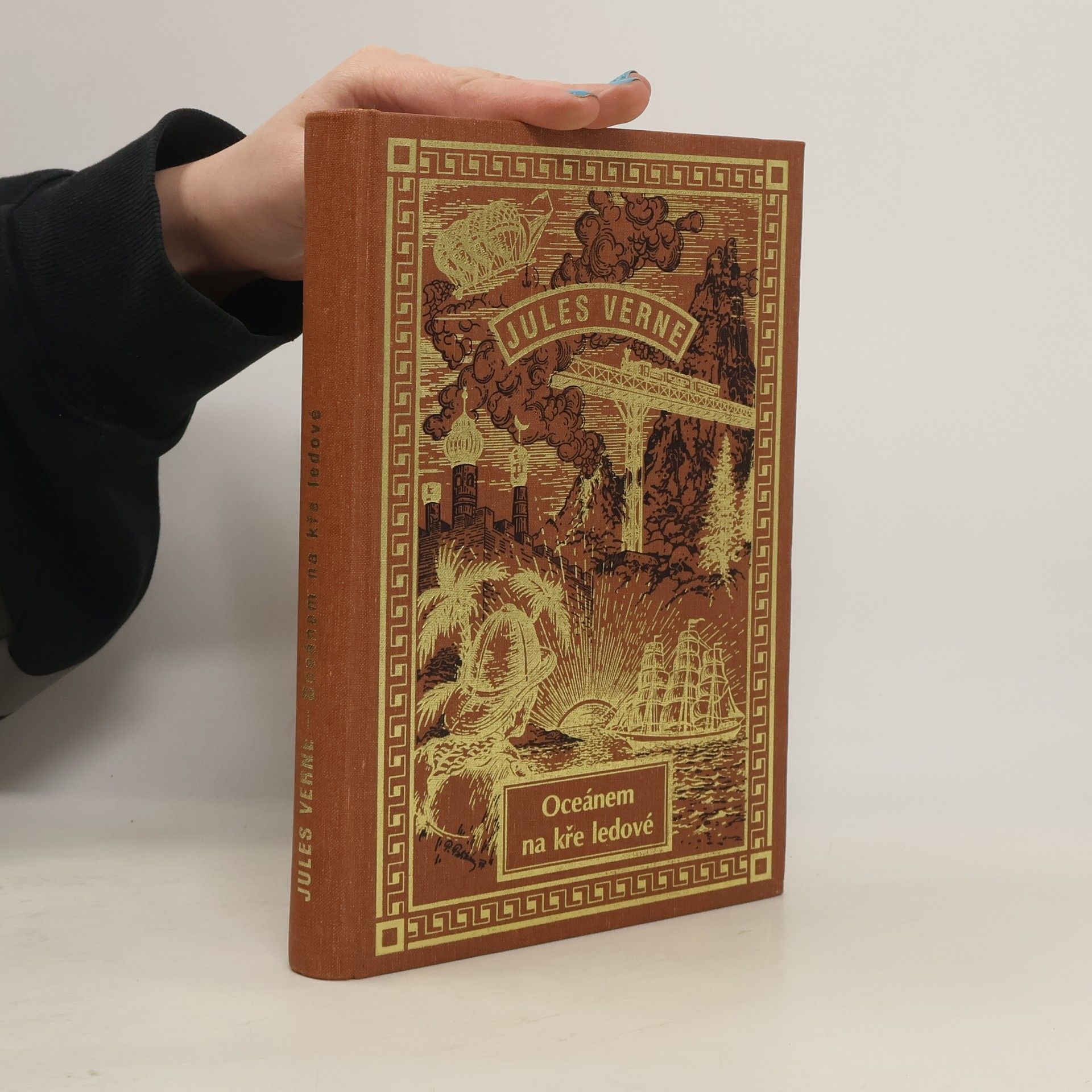 Jules Verne Oceánem na kře ledové