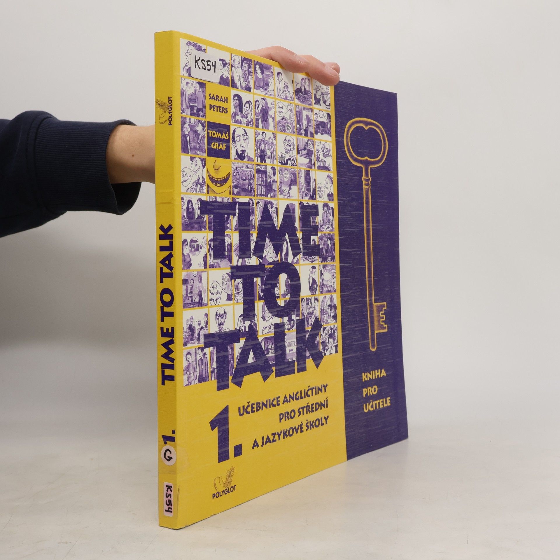 Sarah Peters Time to talk 1. Učebnice angličtiny pro střední a jazykové školy. Kniha pro učitele
