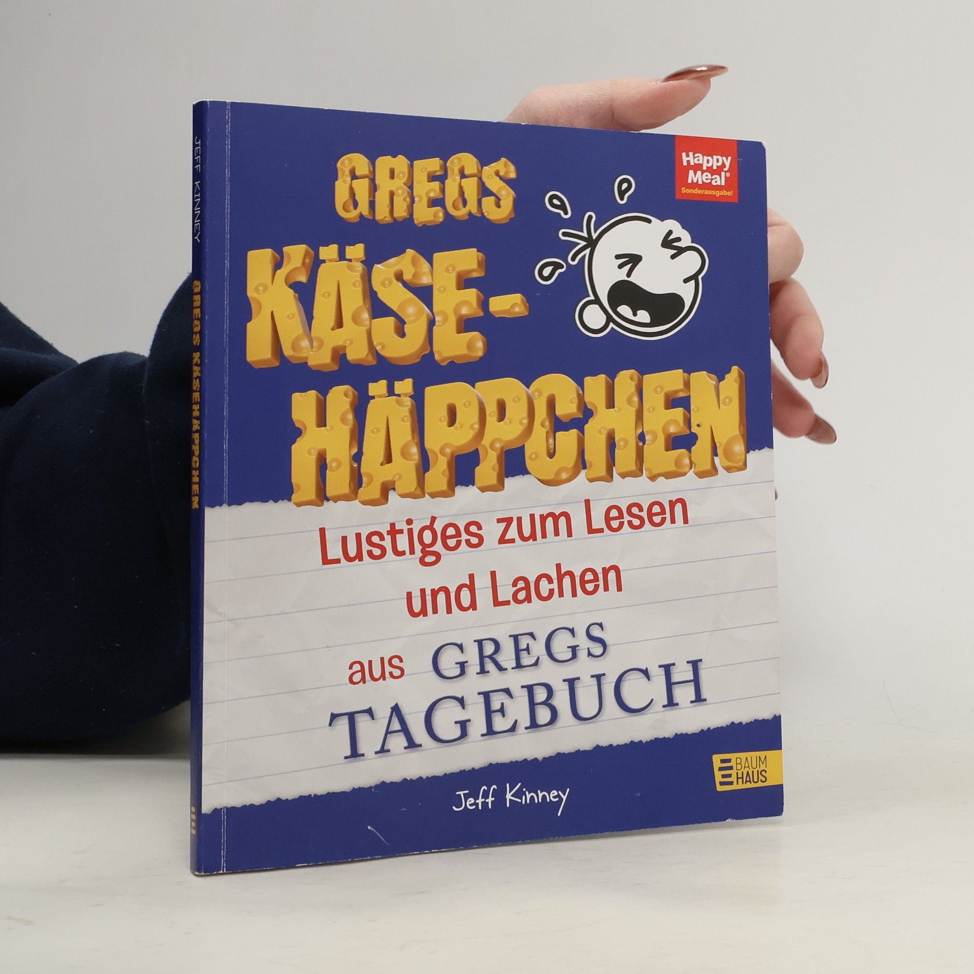 Jeff Kinney Gregs Käsehäppchen. Lustiges zum Lesen und Lachen aus Gregs Tagebuch