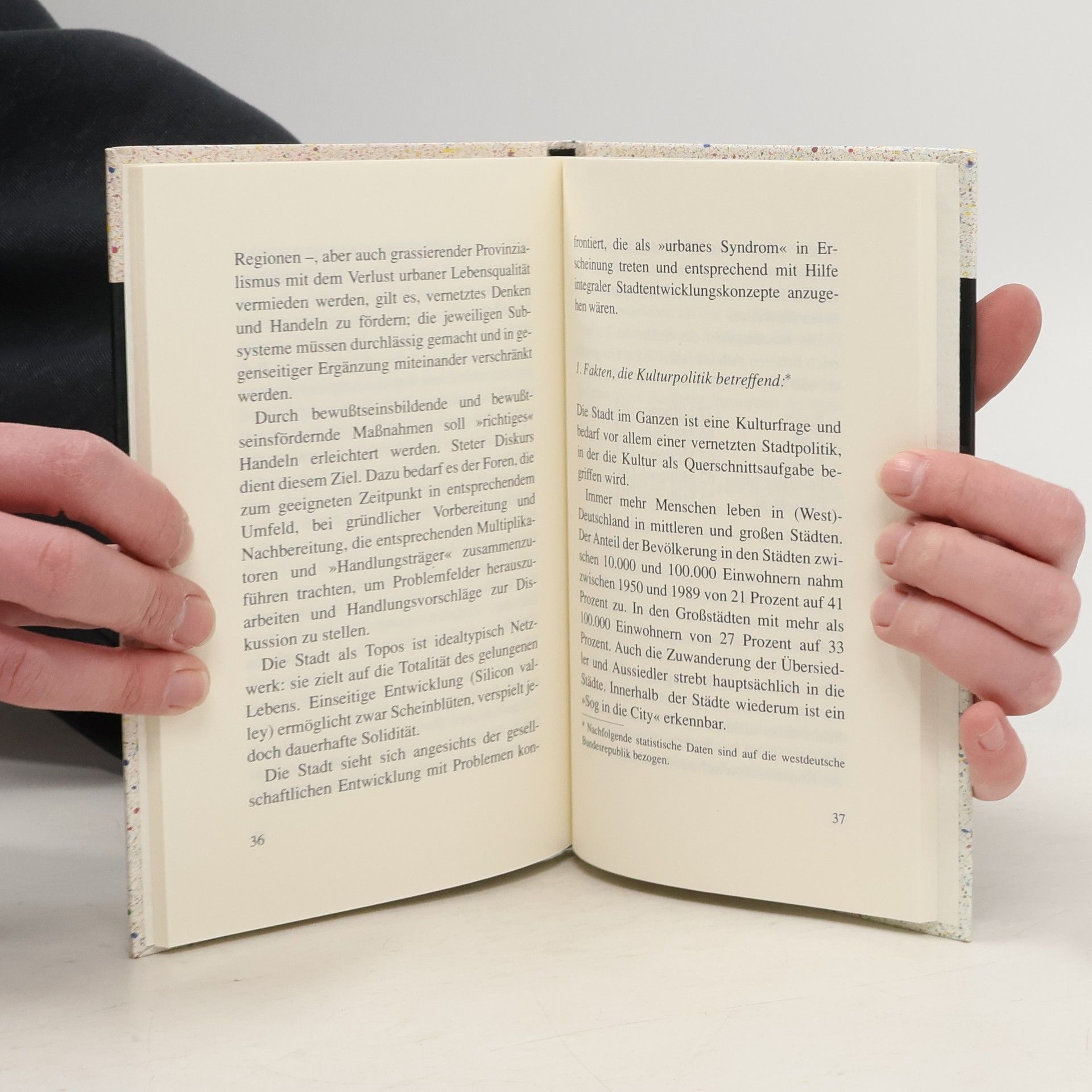 Hilmar Hoffmann Die Aktualität von Kultur. Probleme mit dem Kulturboom
