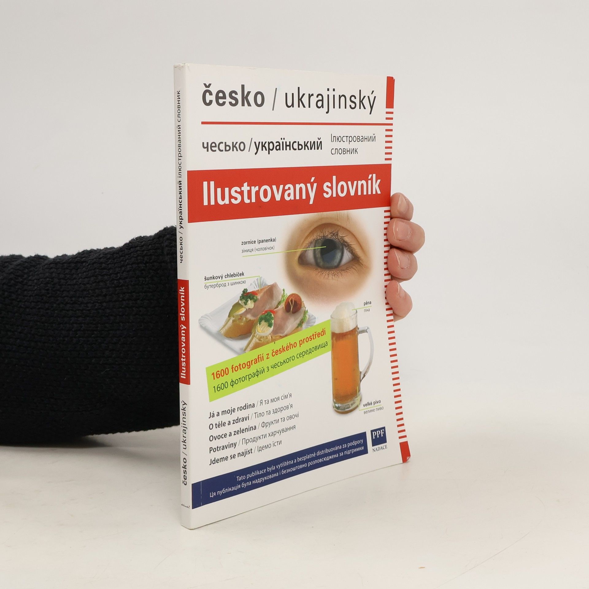 Jana Dolanská Hrachová Česko-ukrajinský ilustrovaný slovník