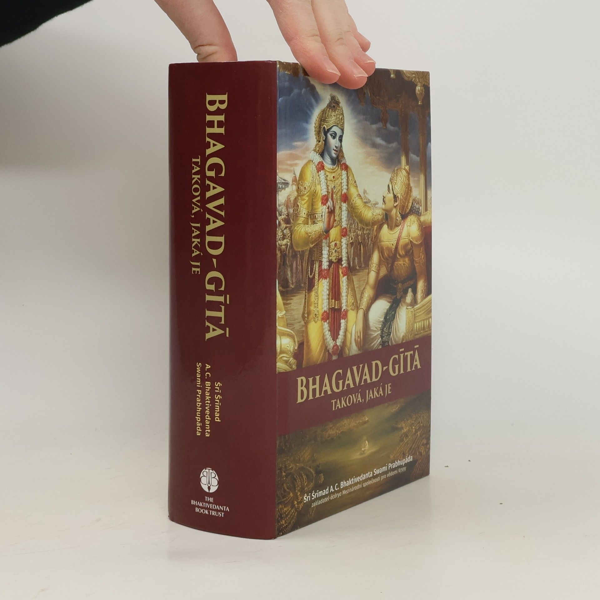 Šrí Šrímad A. Č. Bhaktivédanta Swami Prabhupáda Bhagavad-gítá taková, jaká je (sanskrtsky)
