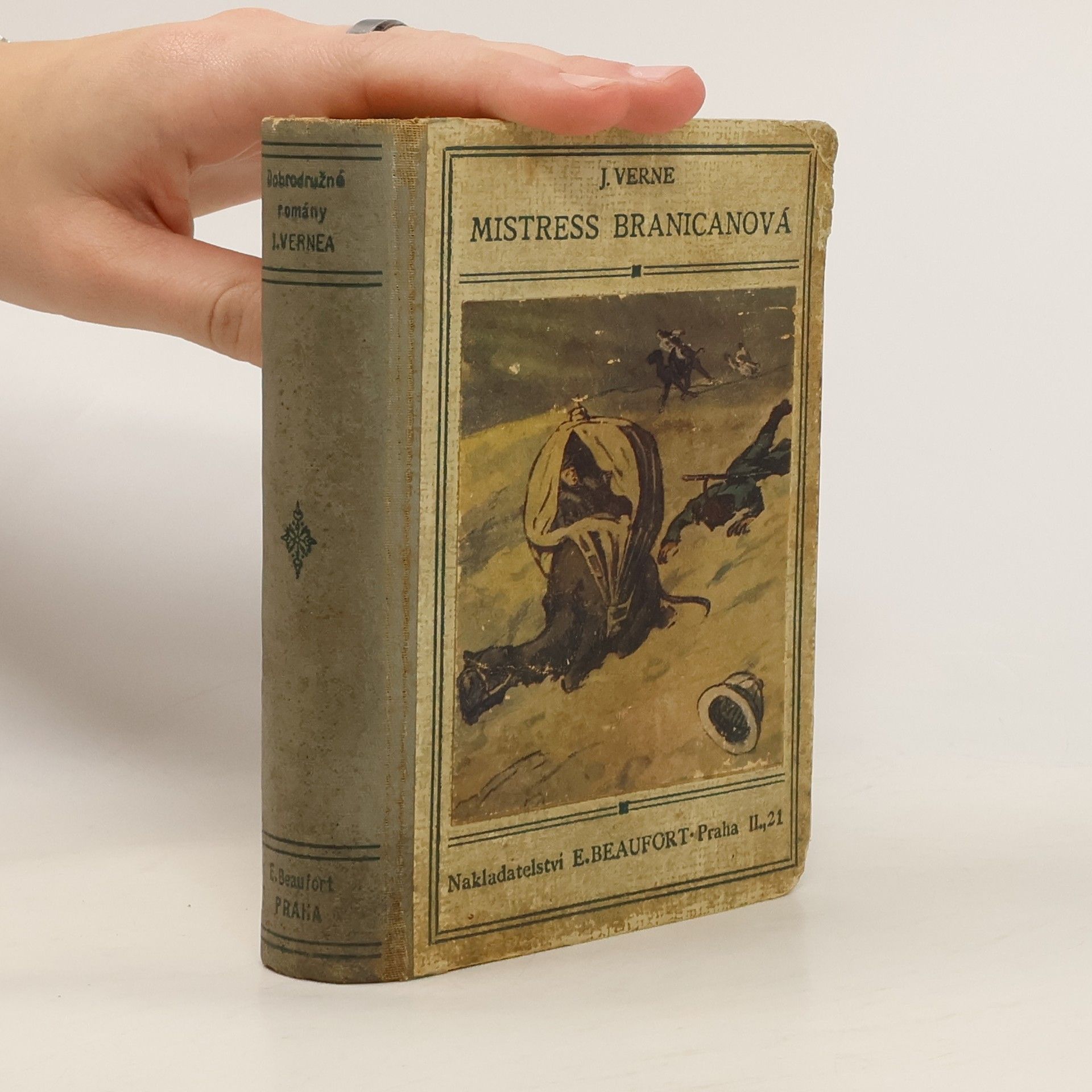 Jules Verne Mistress Branicanová