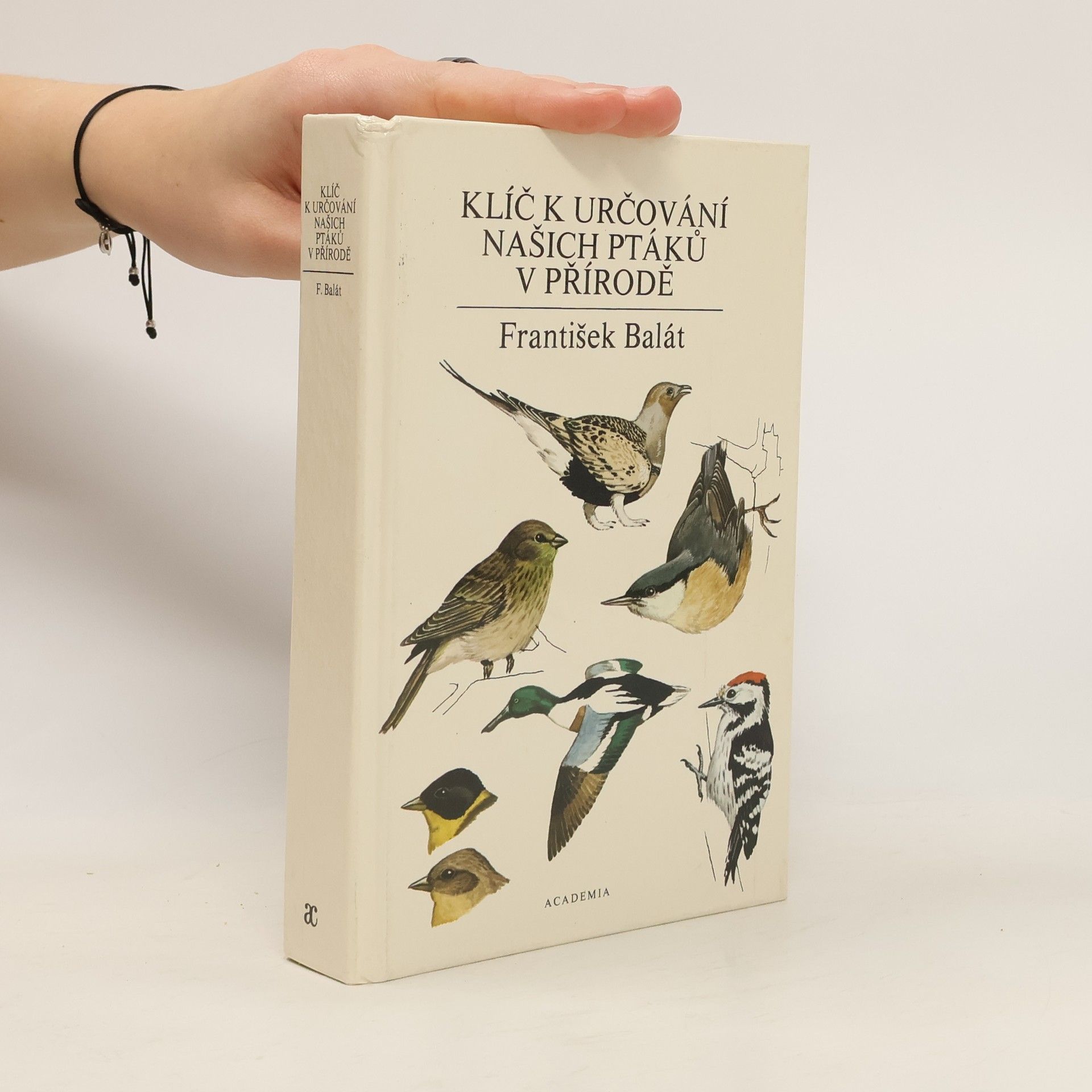 František Balát Klíč k určování našich ptáků v přírodě