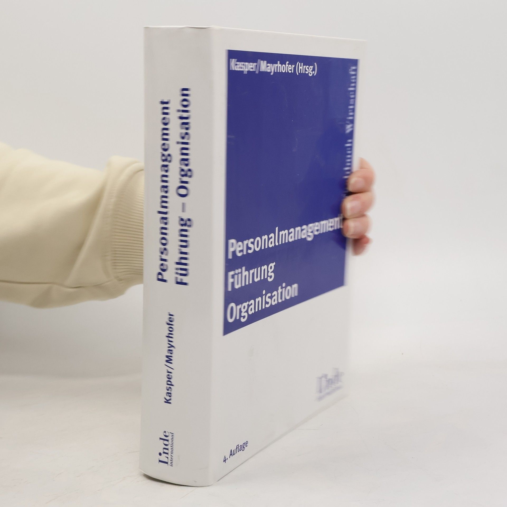 Helmut Kasper Personalmanagement, Führung, Organisation