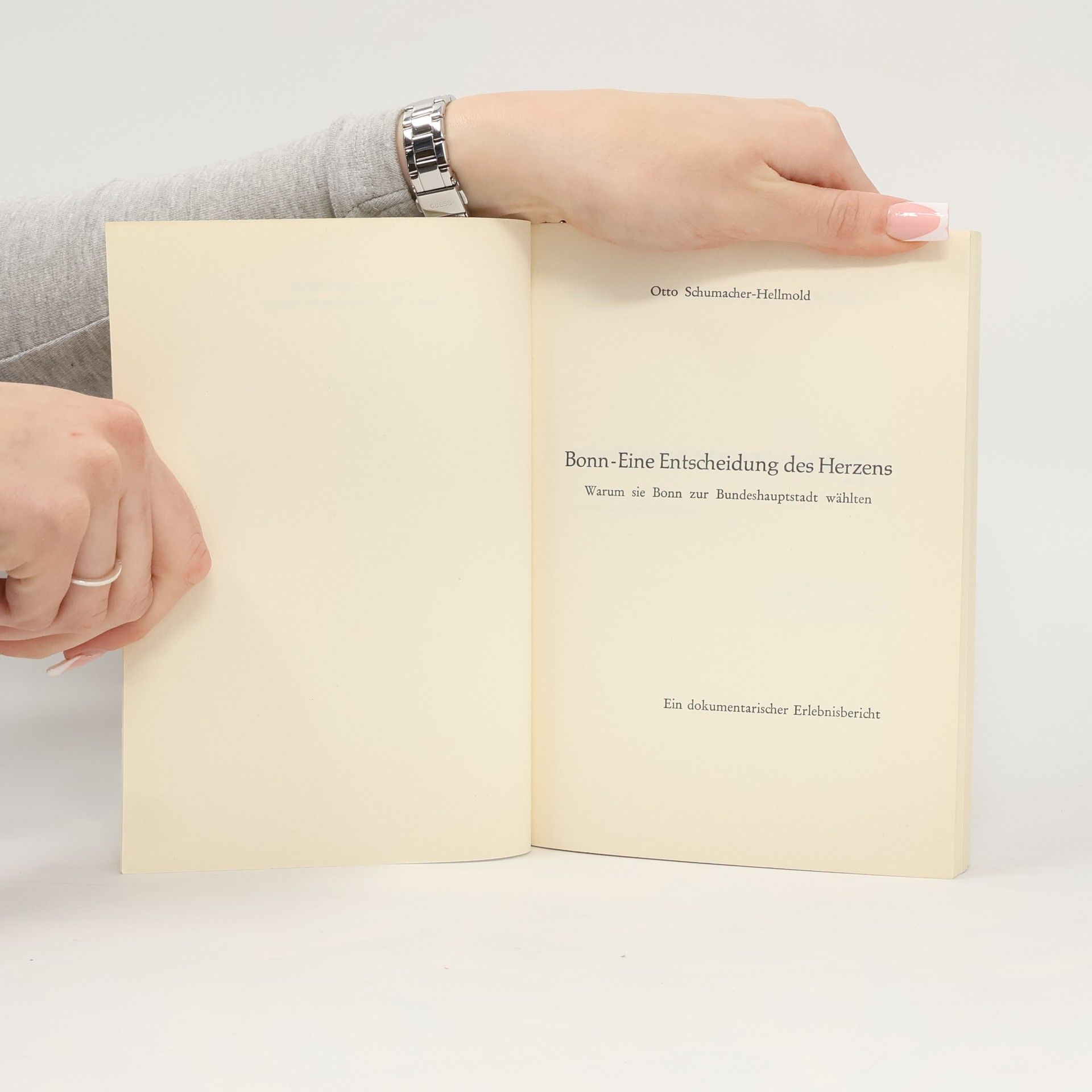 Otto Schumacher-Hellmold Bonn - eine Entscheidung des Herzens