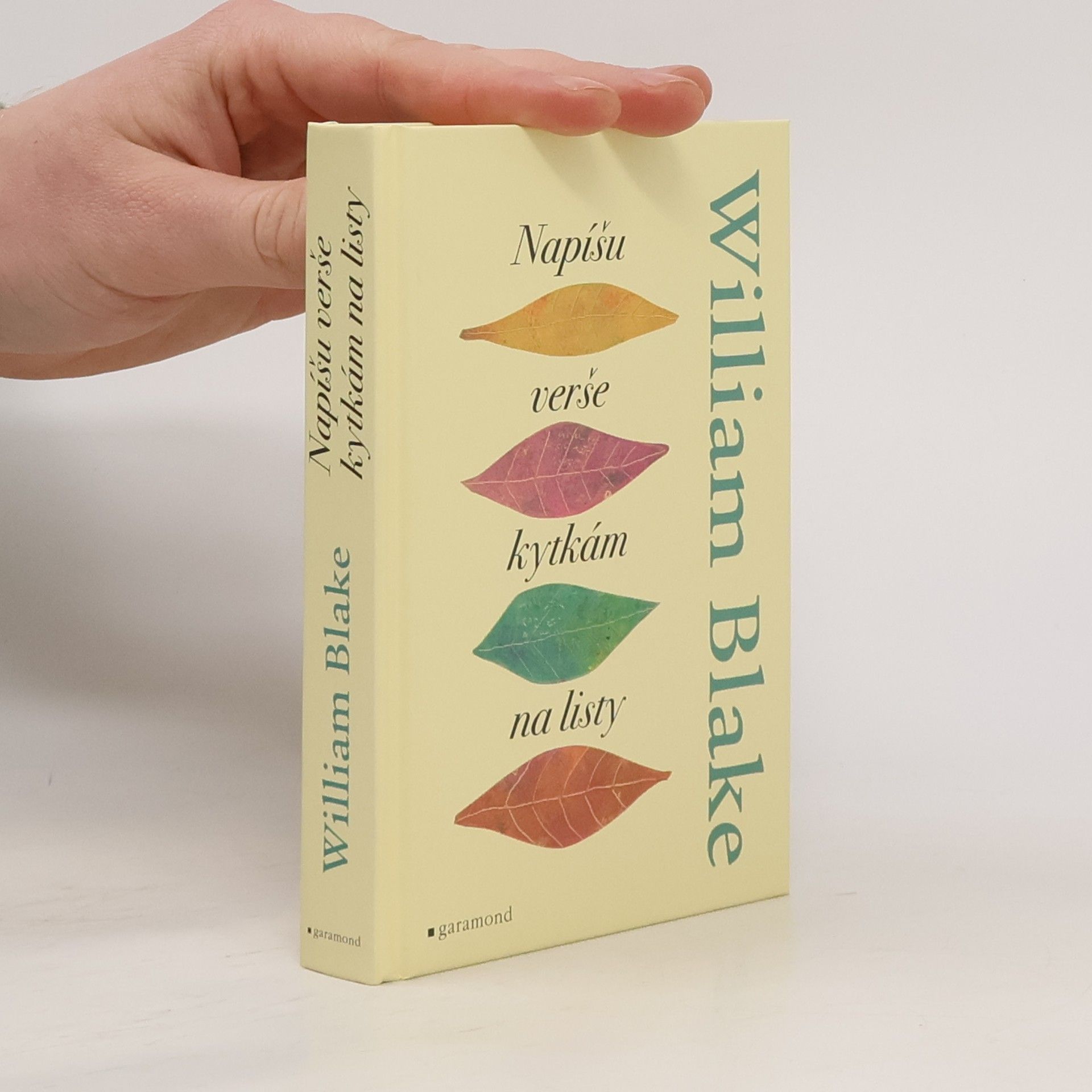 William Blake Napíšu verše kytkám na listy