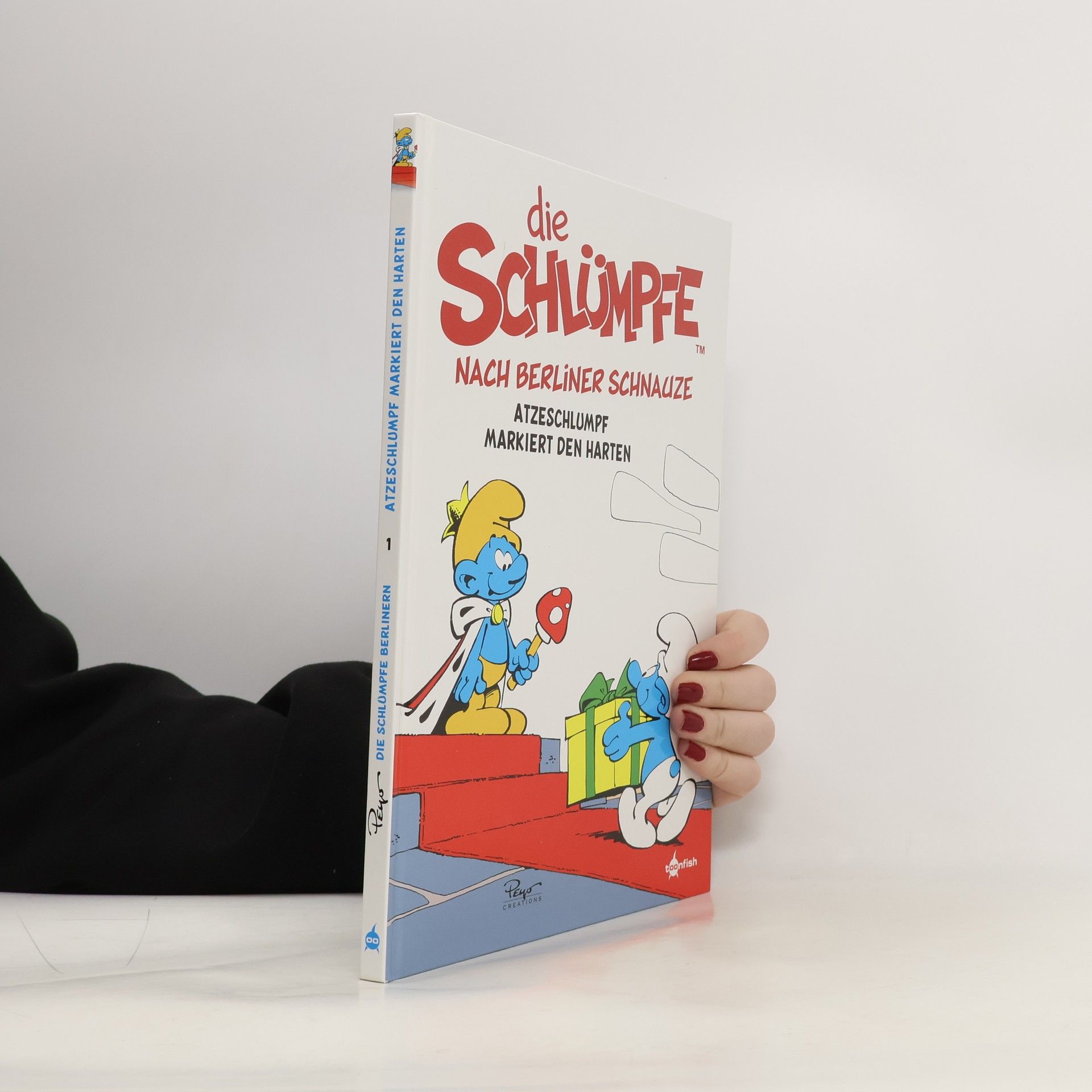 Peyo Die Schlümpfe nach Berliner Schnauze: Atzeschlumpf markiert den Harten