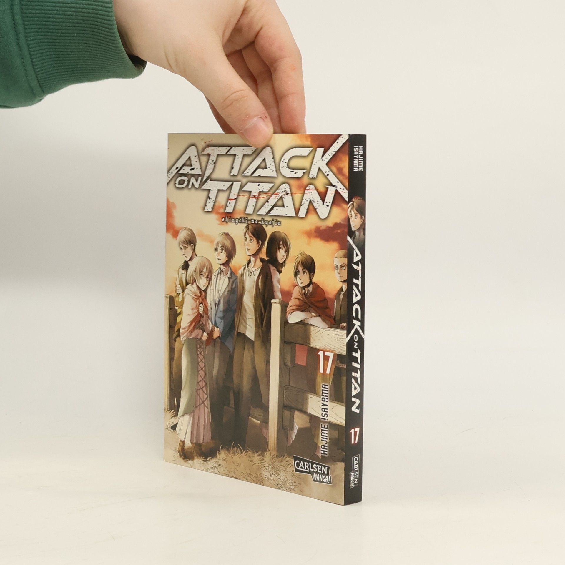 Hajime Isayama Attack on Titan 17