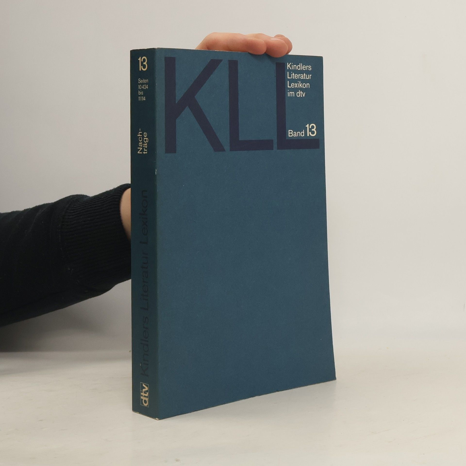 Dieter Barber Kindlers Literatur-Lexikon im dtv 13. Nachträge