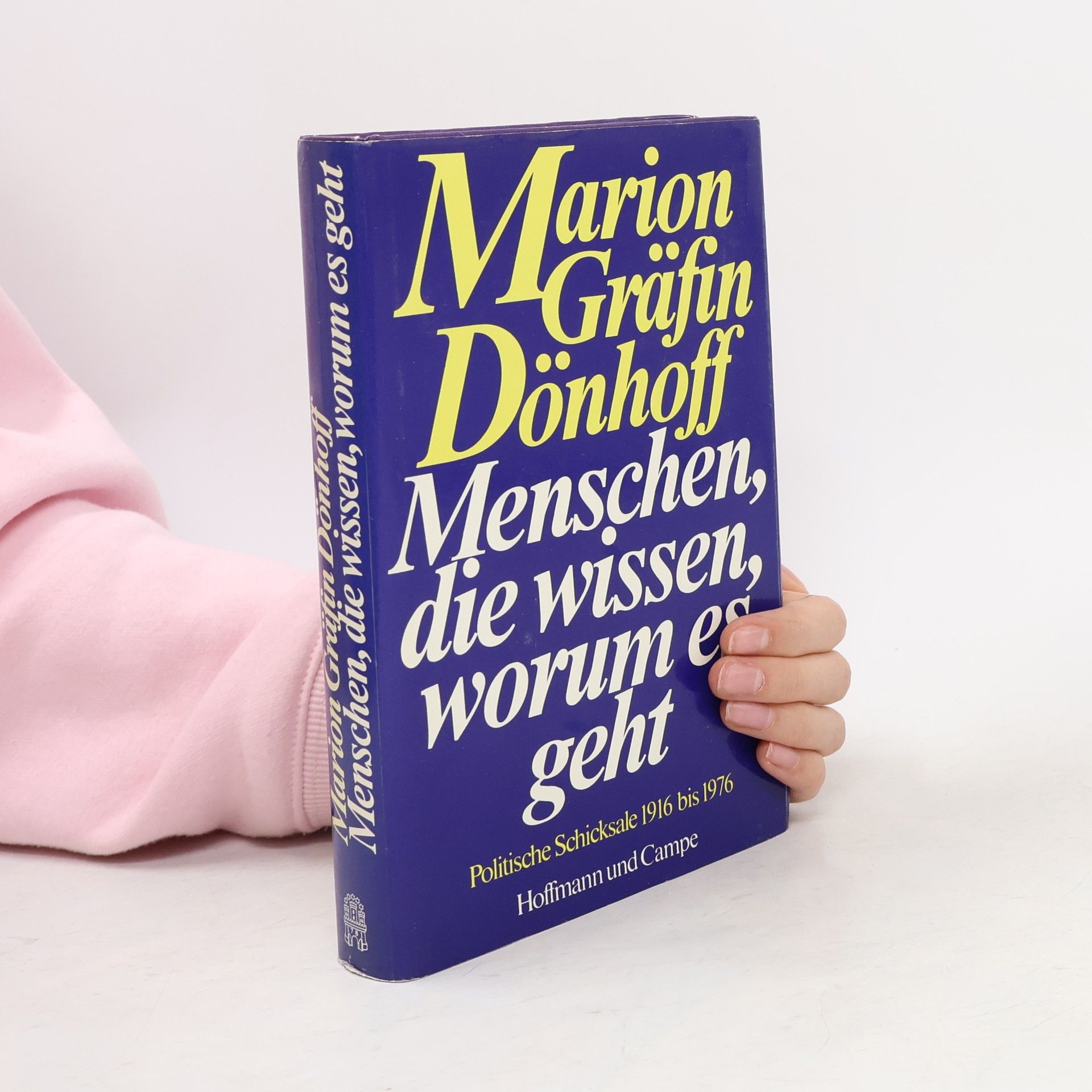 Marion Doenhoff Menschen, die wissen, worum es geht