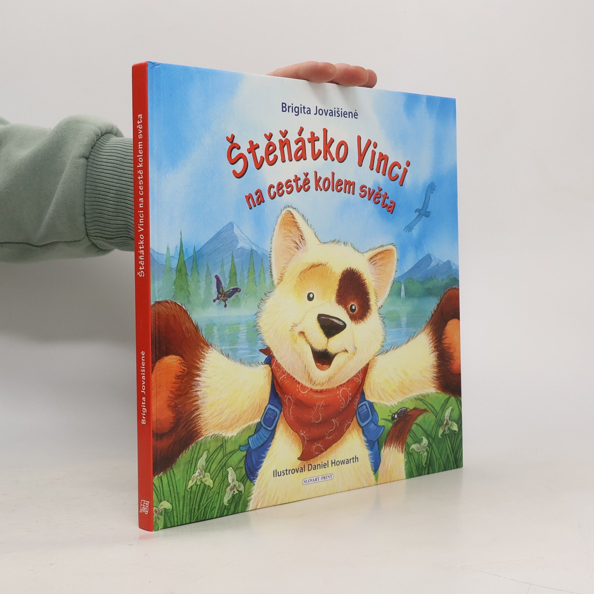 Brigita Jovaišienė Štěňátko Vinci na cestě kolem světa