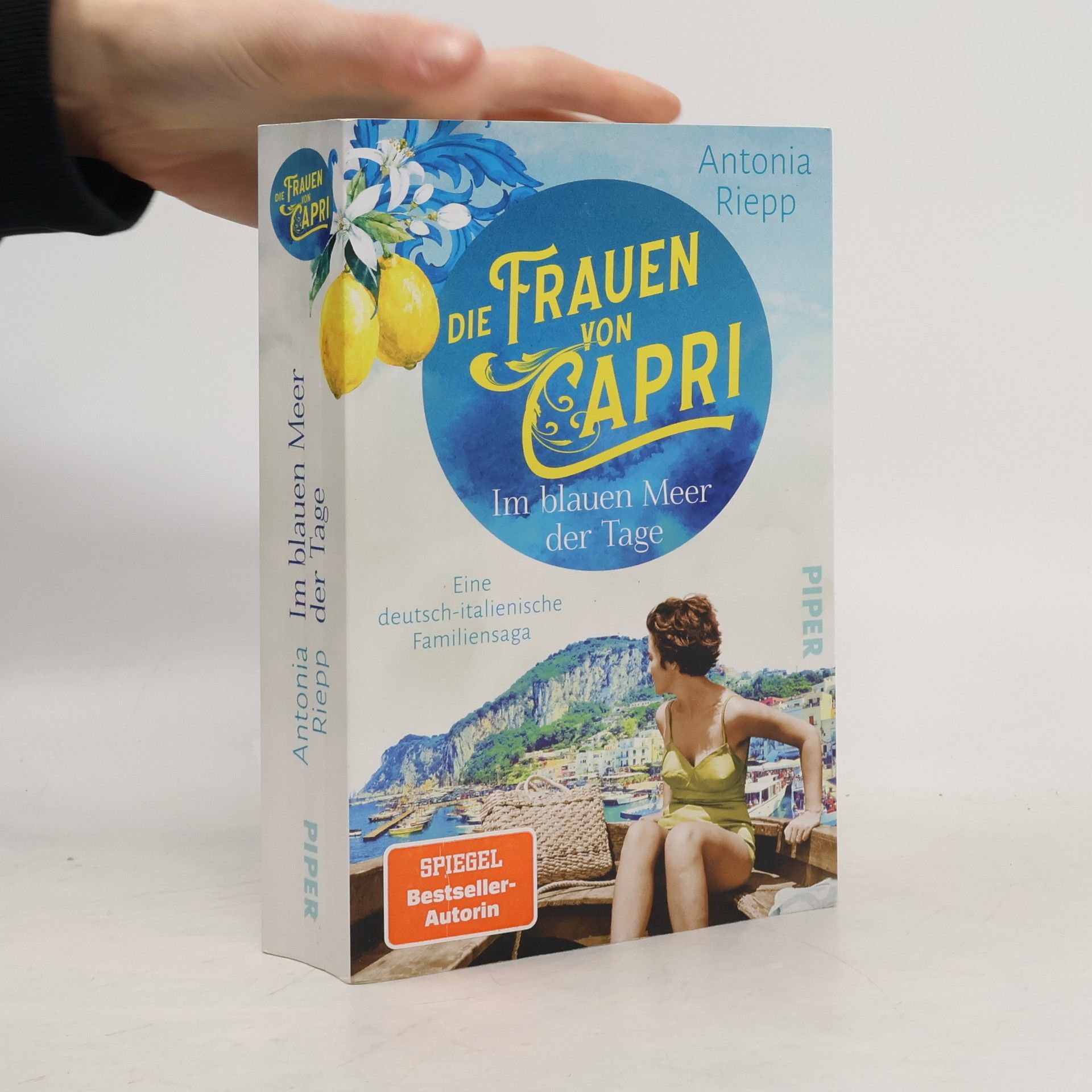 Antonia Riepp Die Frauen von Capri - im blauen Meer der Tage