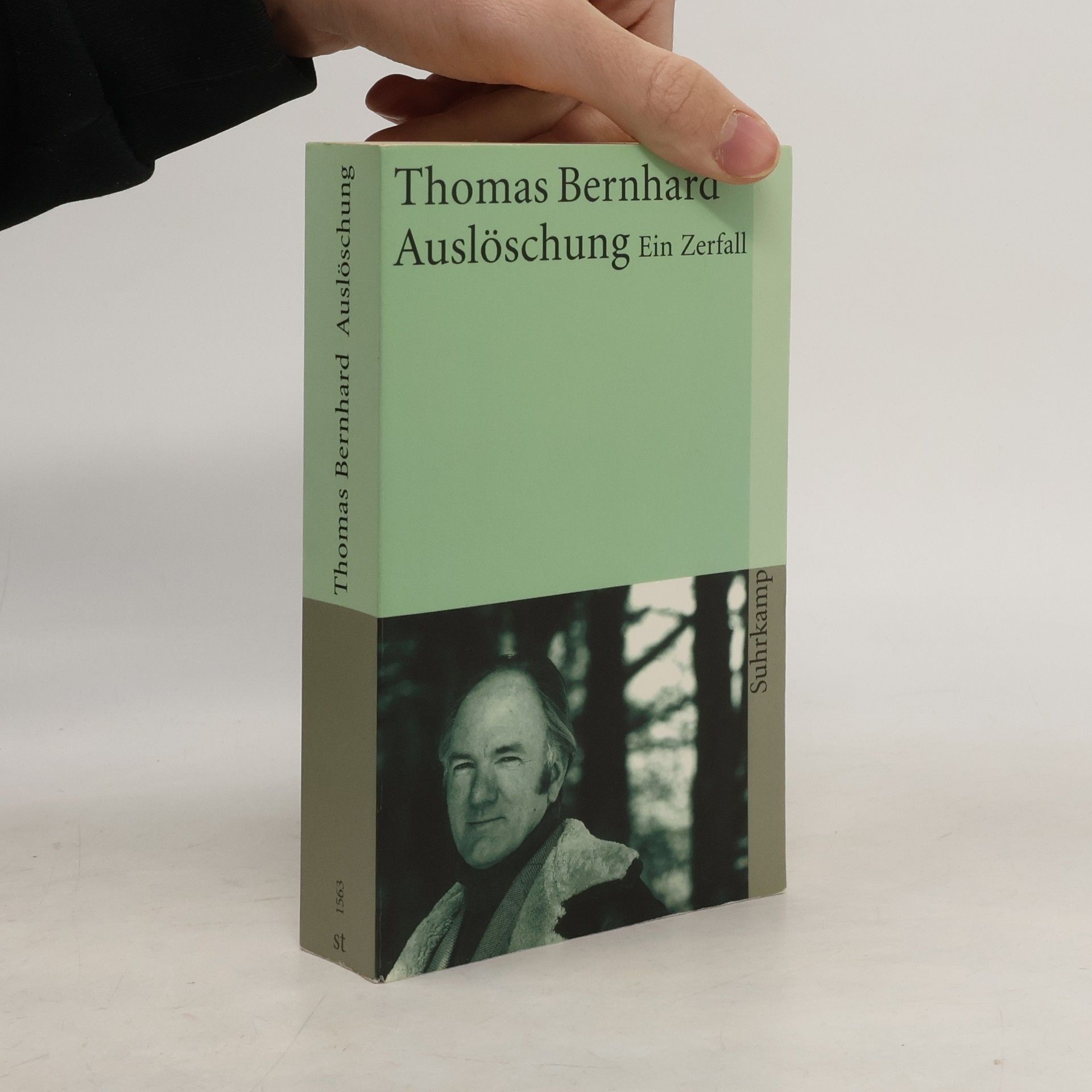 Thomas Bernhard Auslöschung