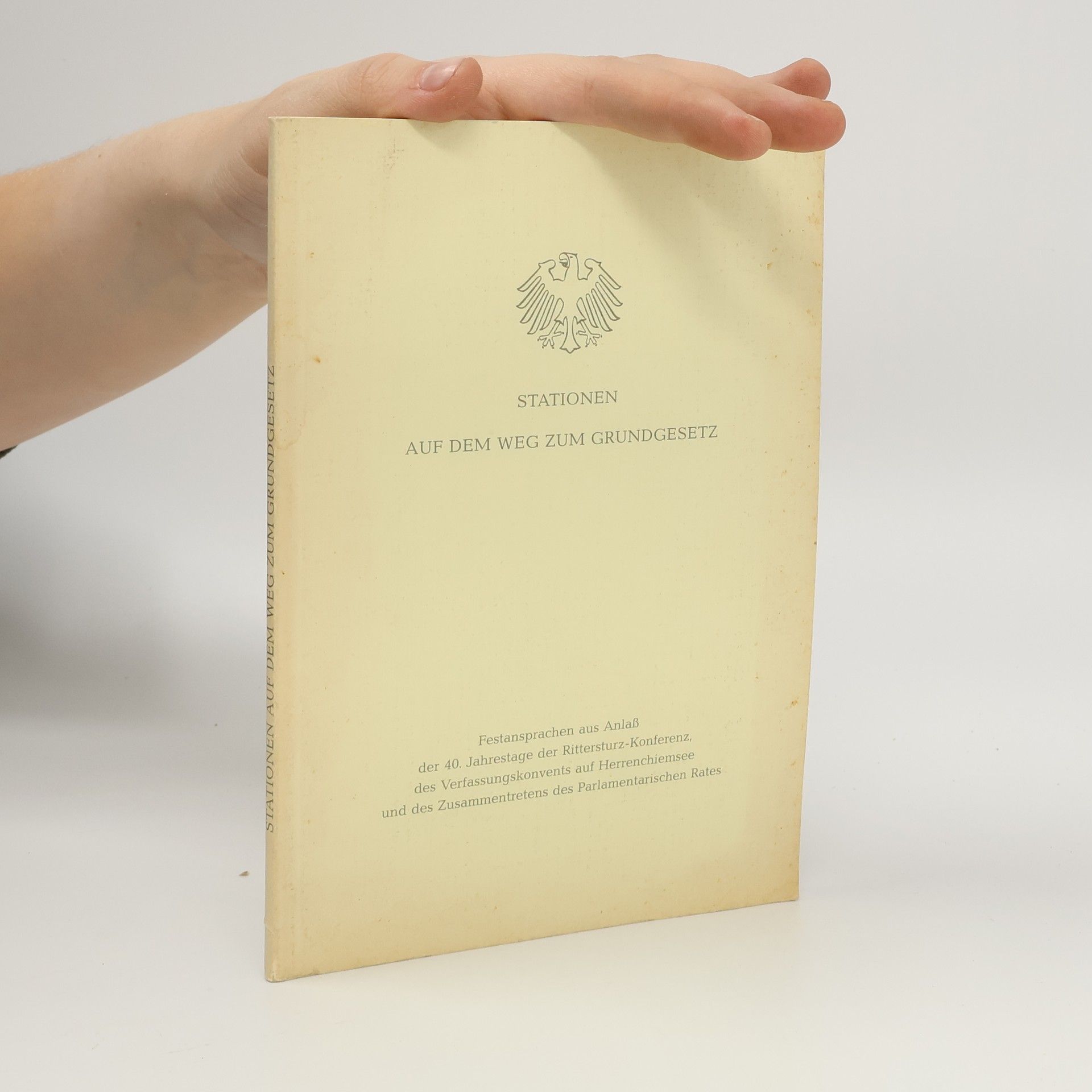 Autorenkollektiv Stationen auf dem Weg zum Grundgesetz