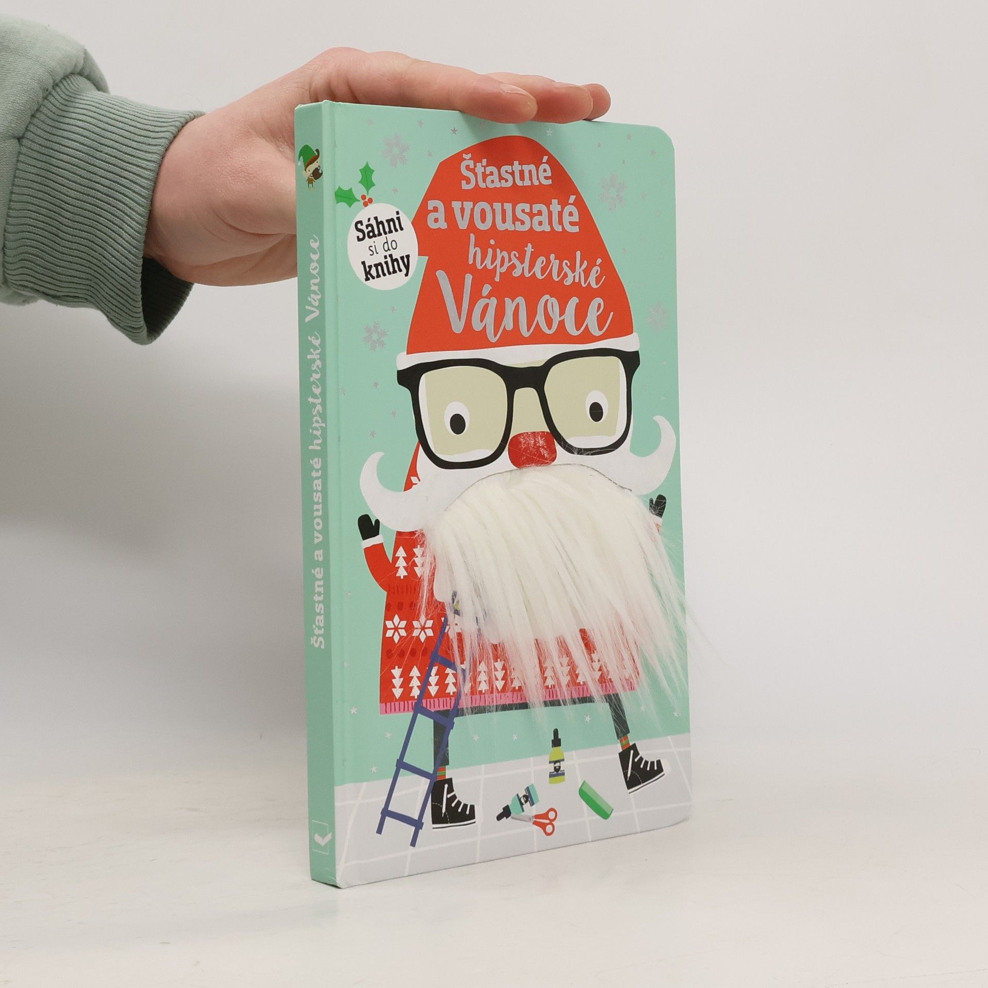 Dawn Machell Šťastné a vousaté hipsterské Vánoce